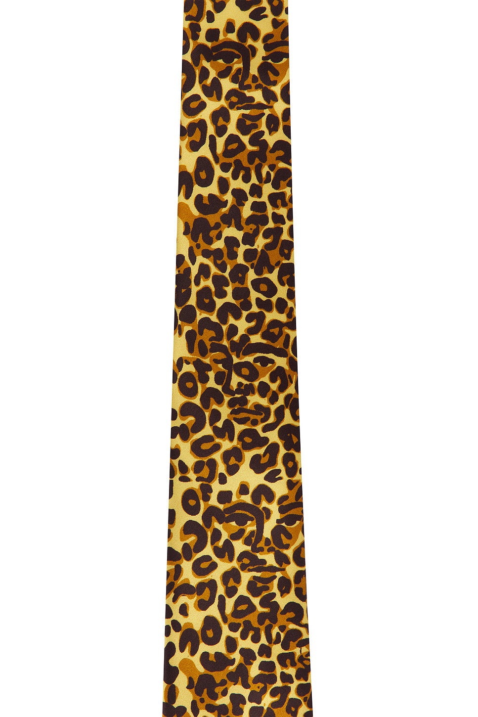 Eye Leopard Print Tie
