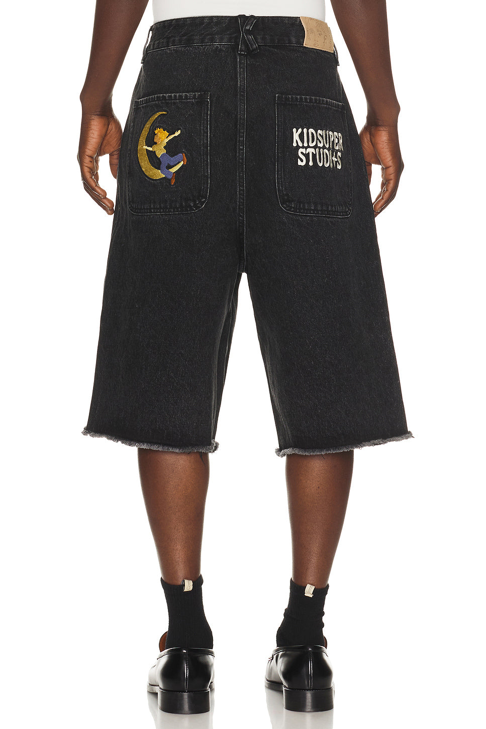 Patches Denim Short