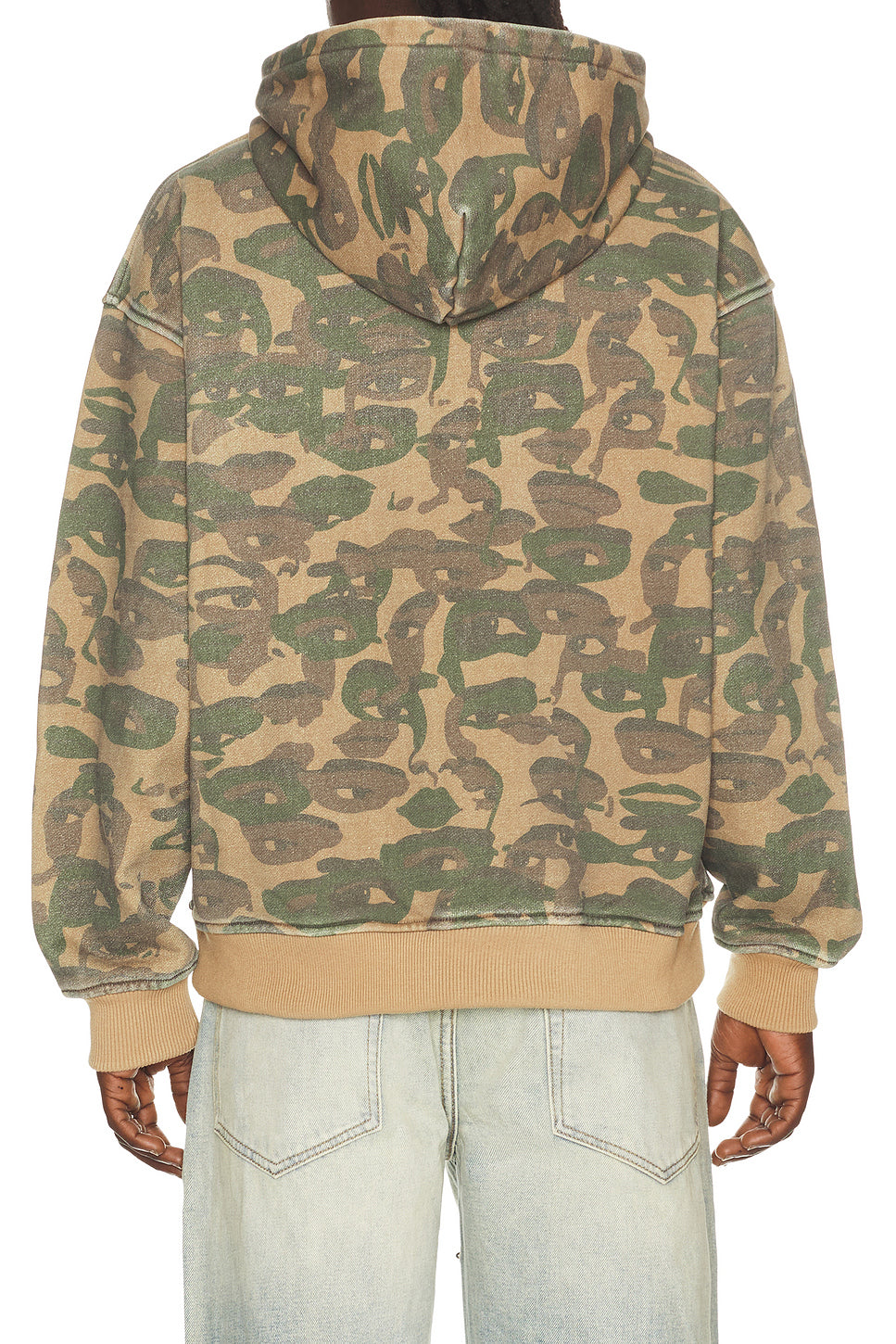 Face Camo Hoodie