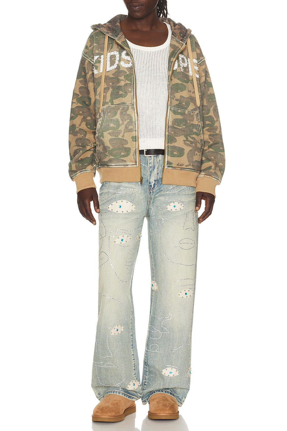 Face Camo Hoodie