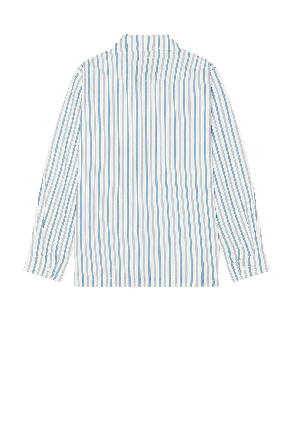 Striped Face Button Up Shirt