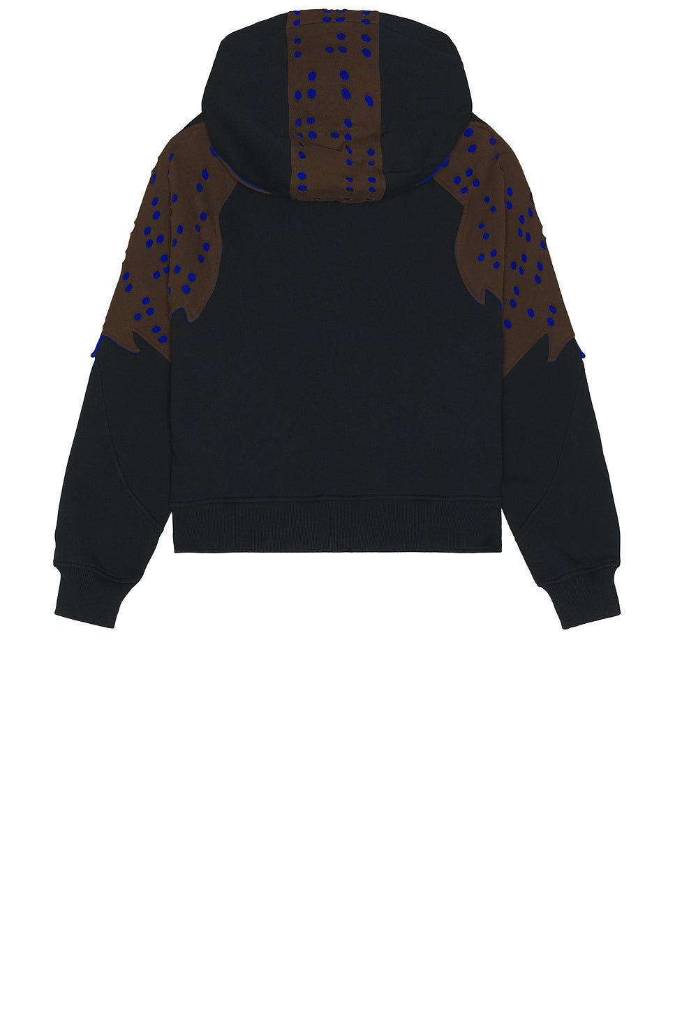 Perforated Fleece Hoodie