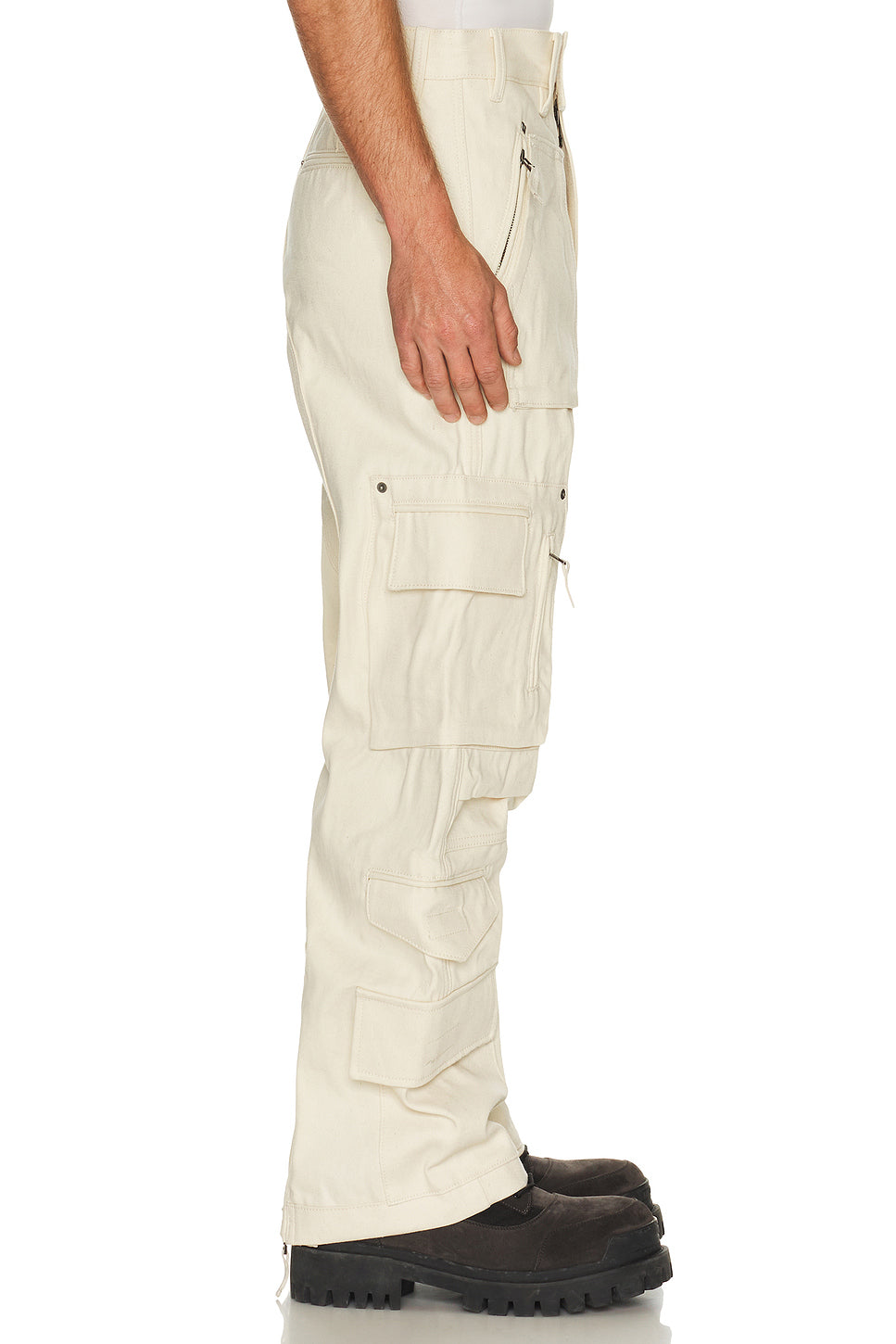 Denim Rip Pants