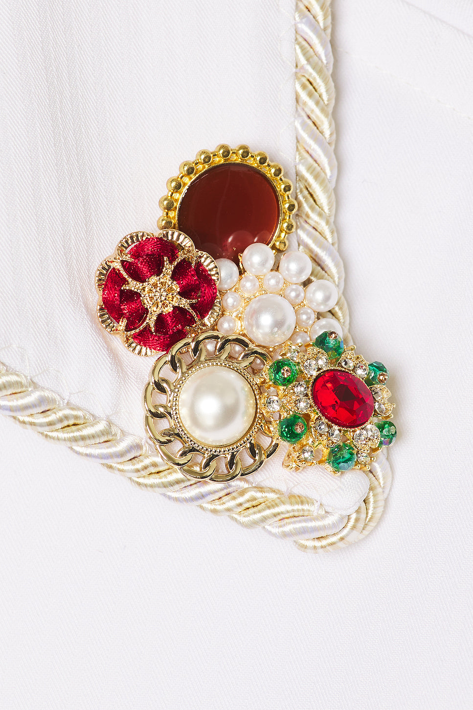 Embellished Long Sleeve Lasso Shirt