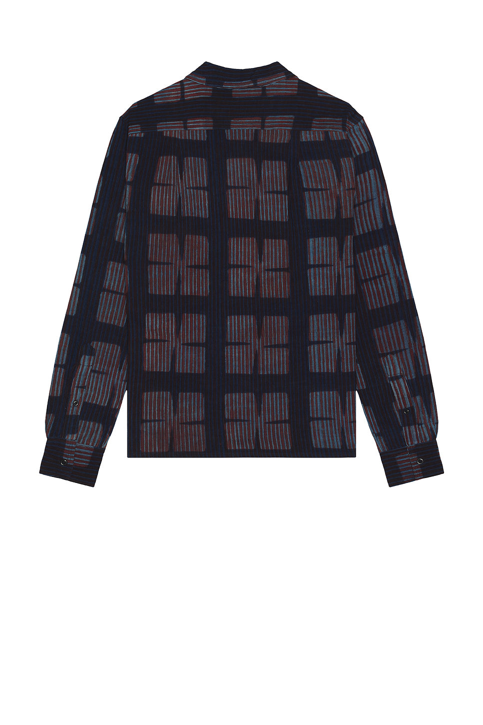 Chintan Block Print Boxy Fit Long Sleeve Shirt