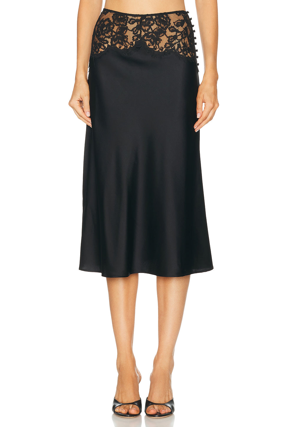 Sabine Lace Midi Skirt