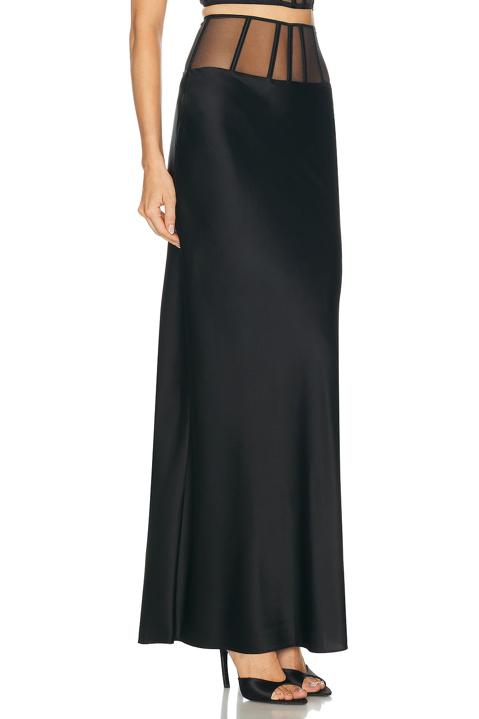 Illusion Long Skirt