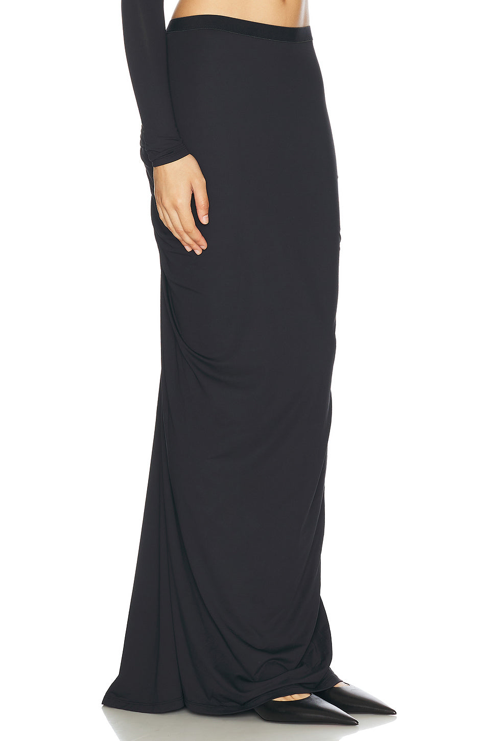 Echauffe Ruched Jersey Skirt