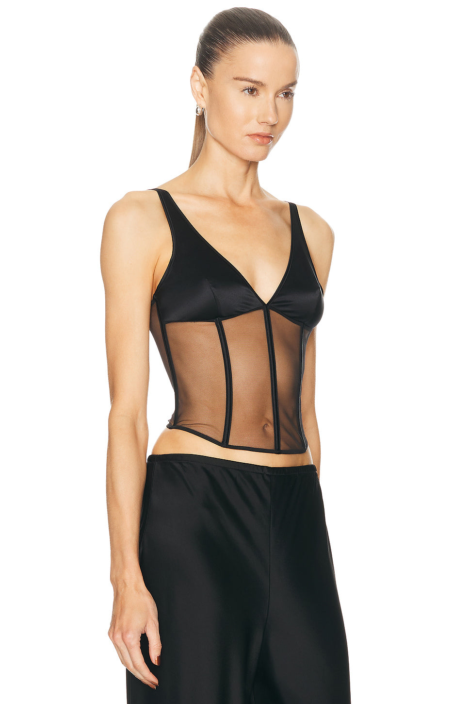 Soie Corset Tank Top