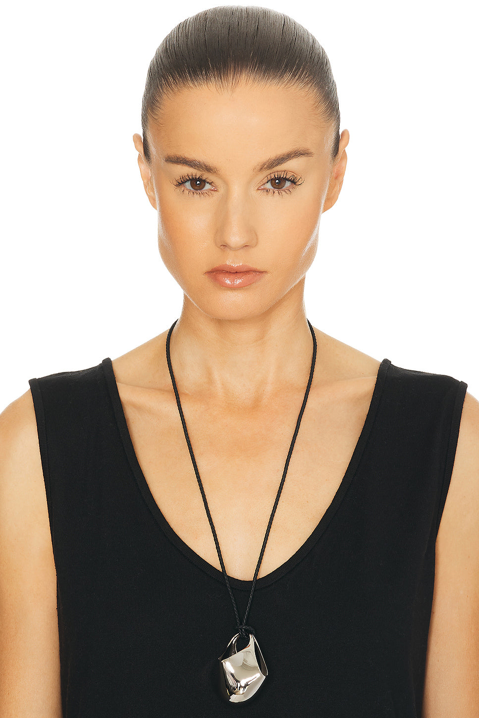 Lotus Medium Pendant Necklace