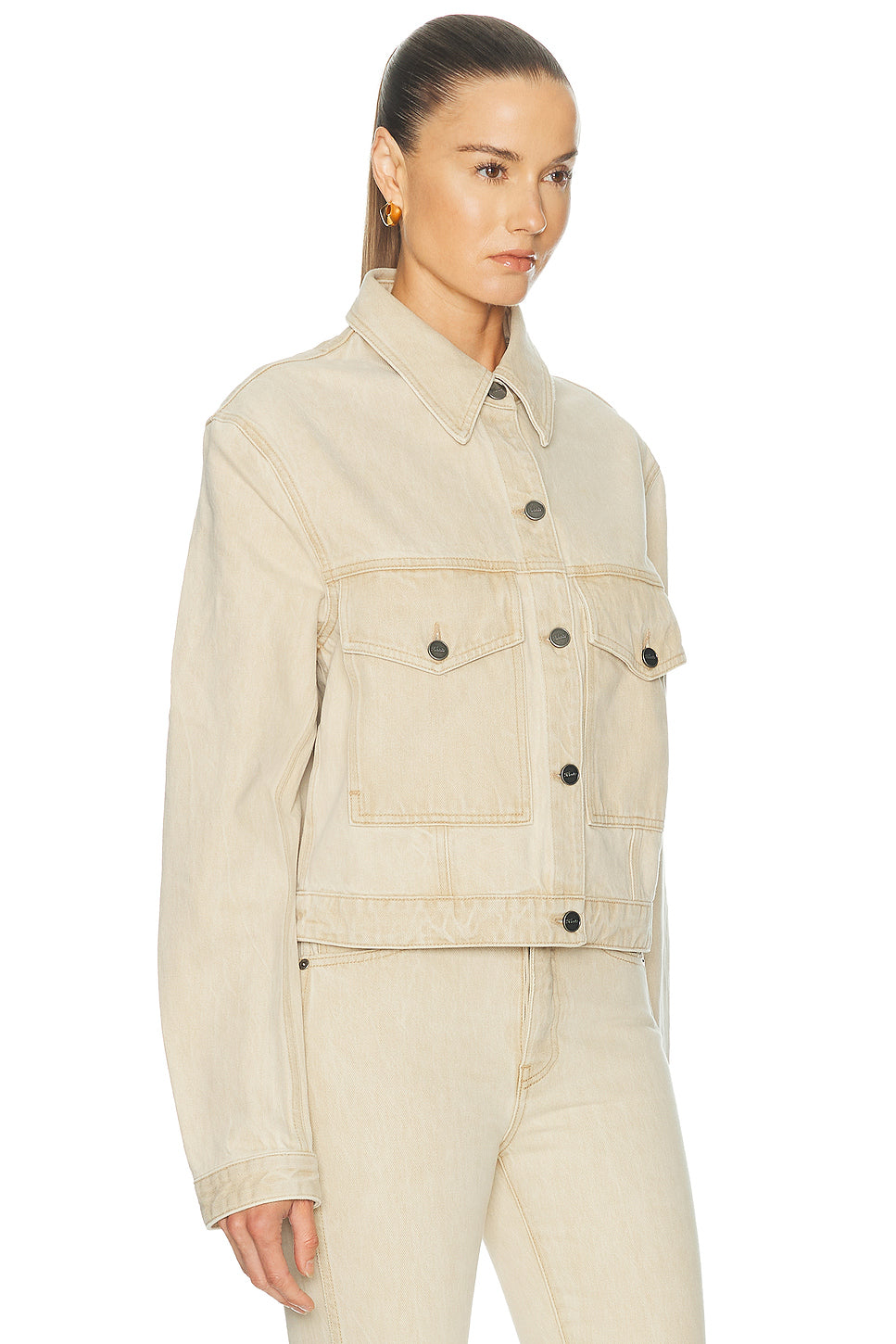 Tomer Collared Denim Jacket