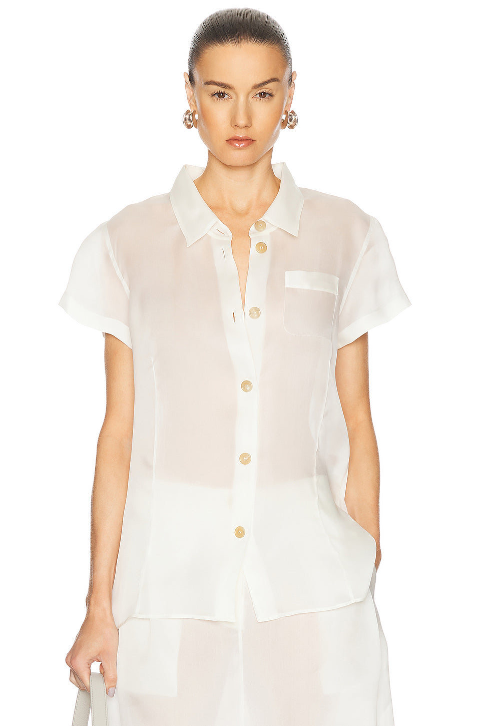 Keefe Organza Top