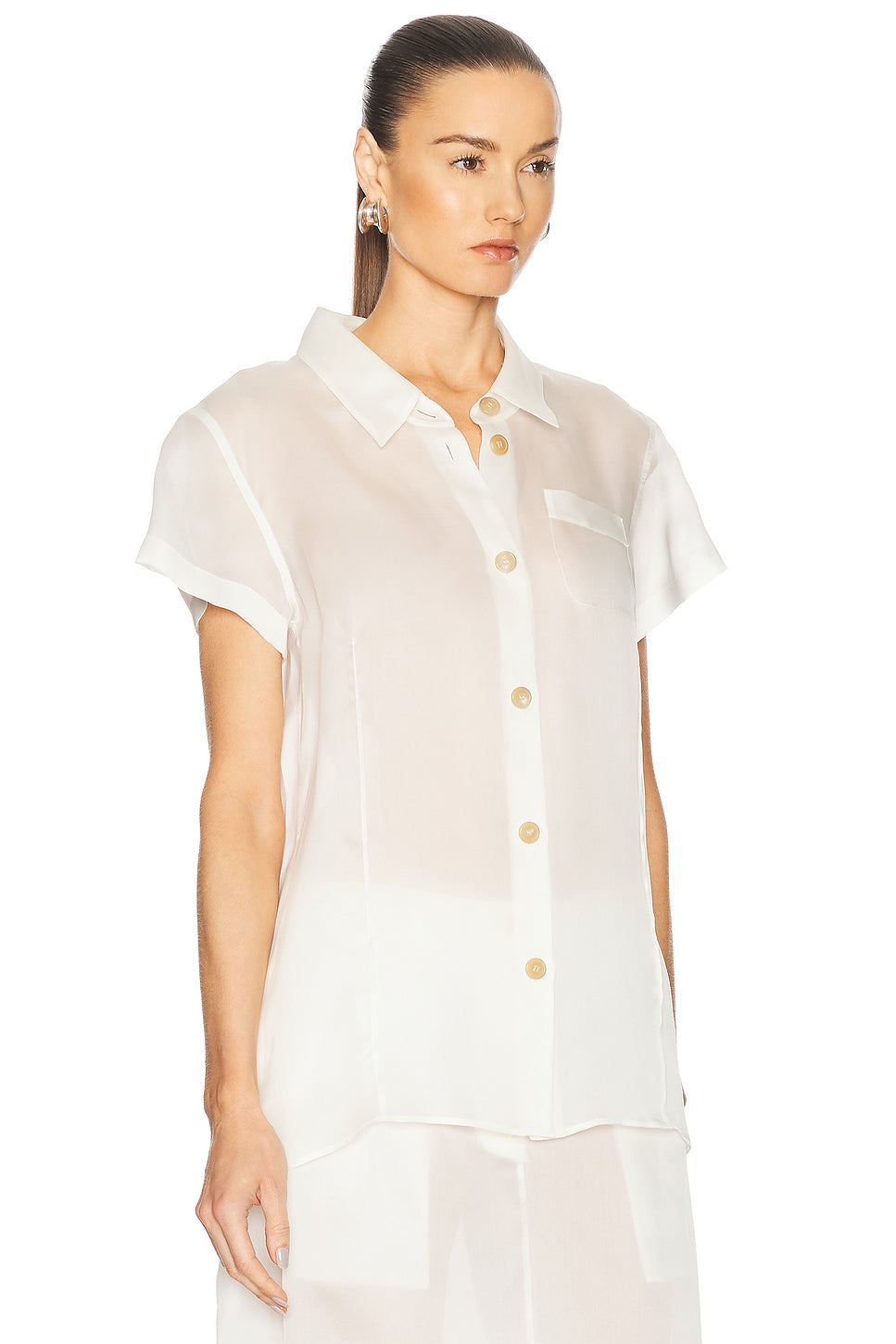 Keefe Organza Top