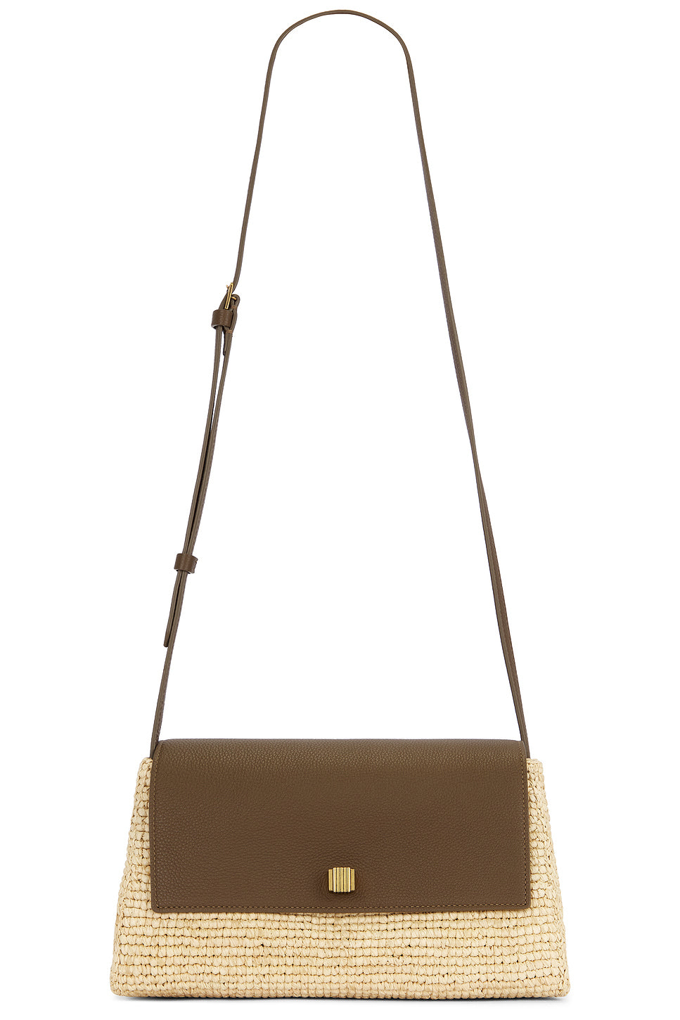 Audrey Raffia Crossbody Bag