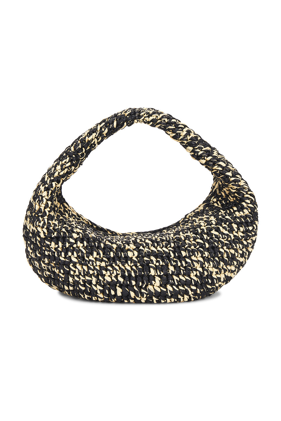 Olivia Medium Raffia Hobo Bag