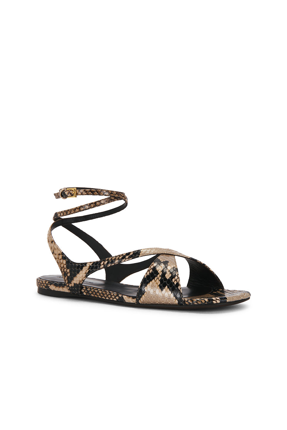 Liria Ankle Strap Flat Sandal
