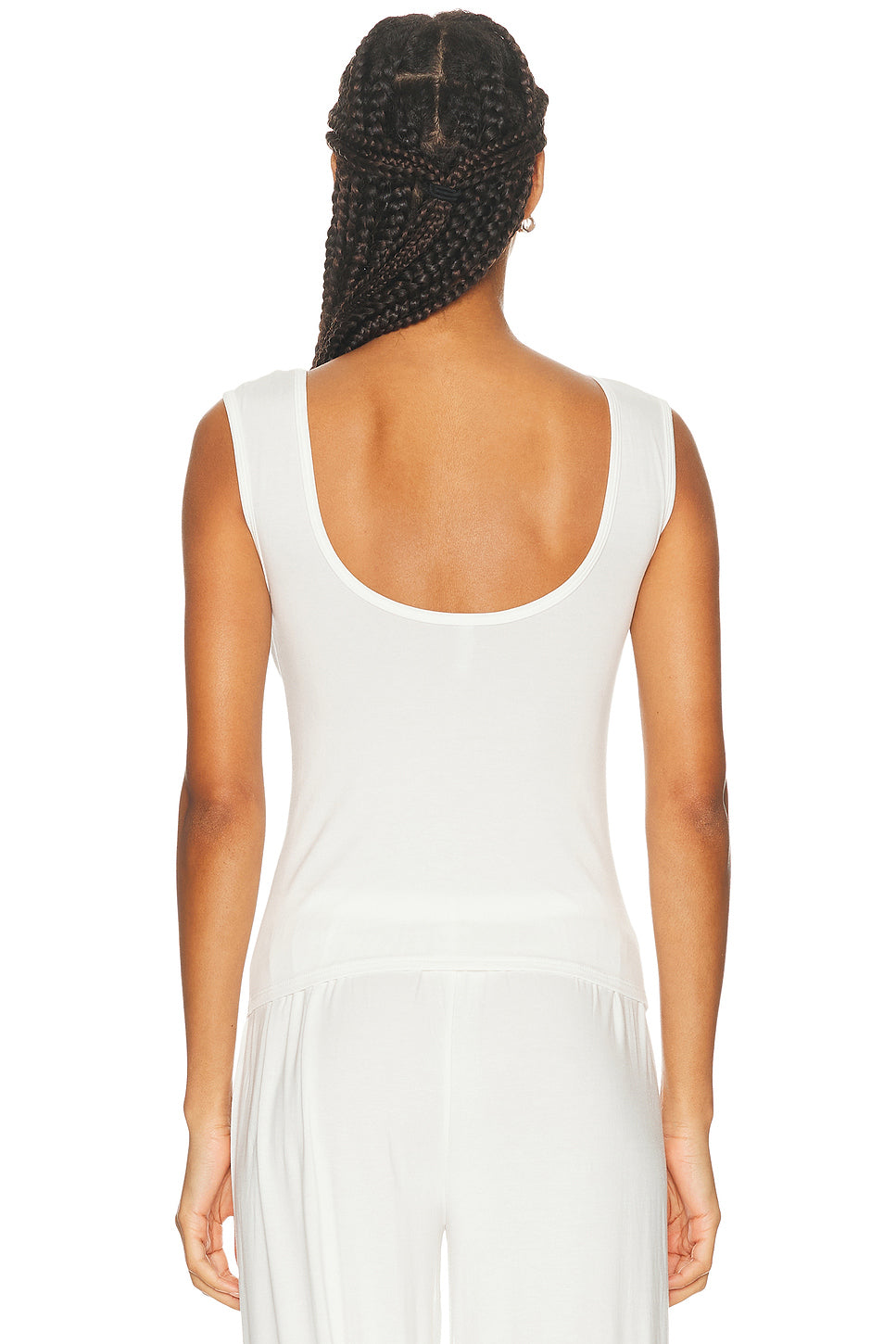 Bateau Sleeveless Top