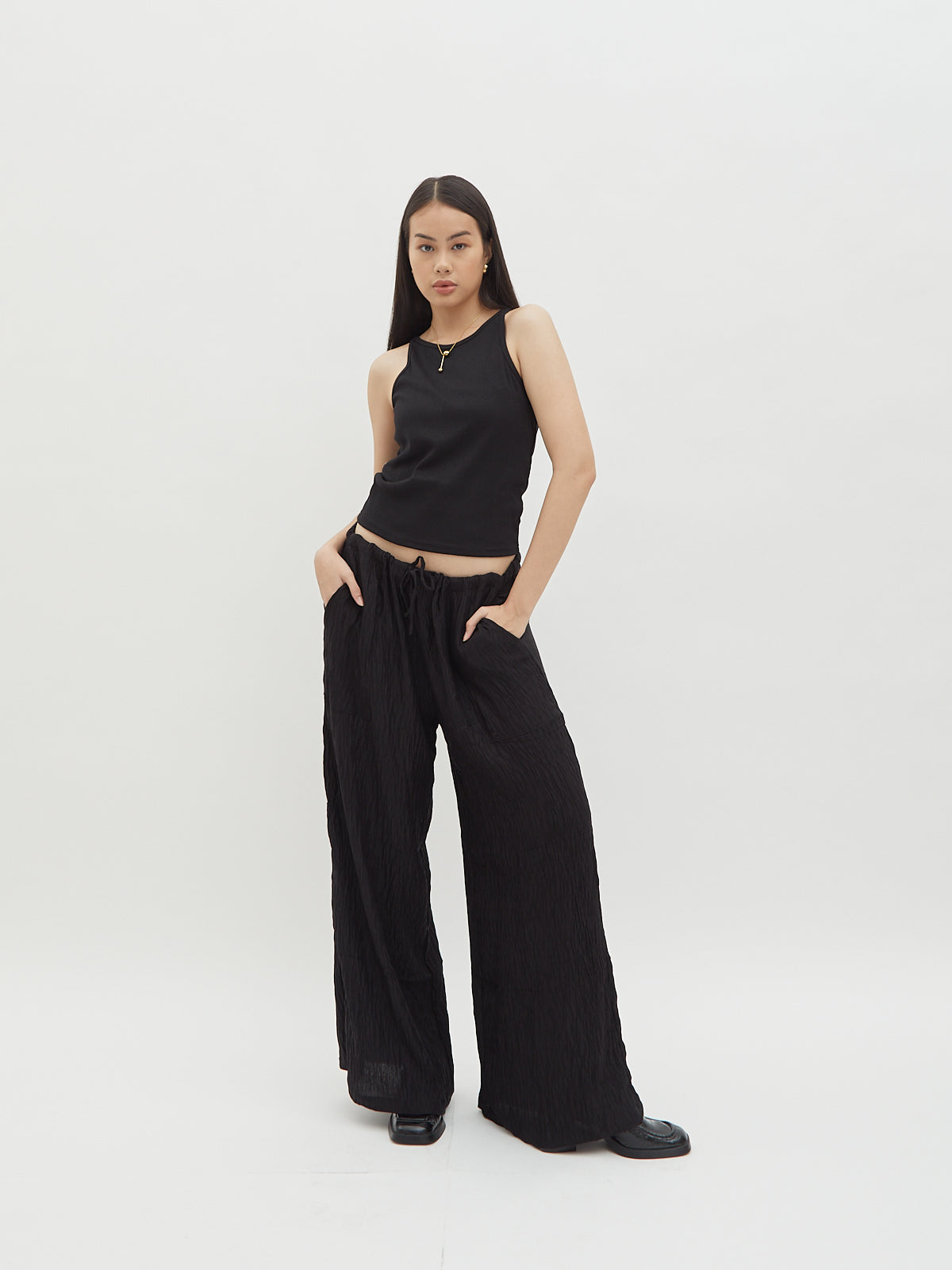 Kalia Drawstring Pants - Velvet at Bobo