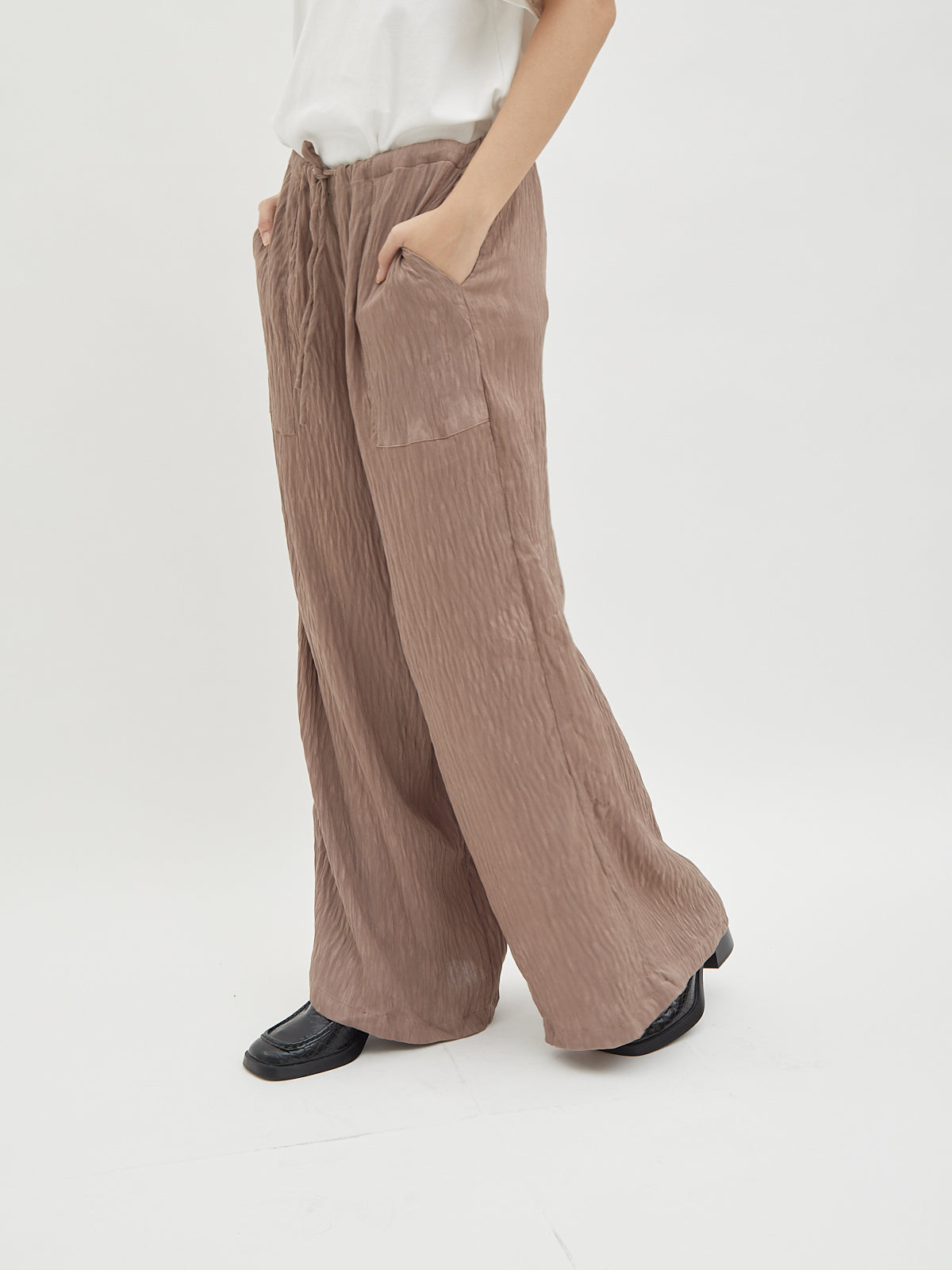 Kalia Drawstring Pants - Velvet at Bobo