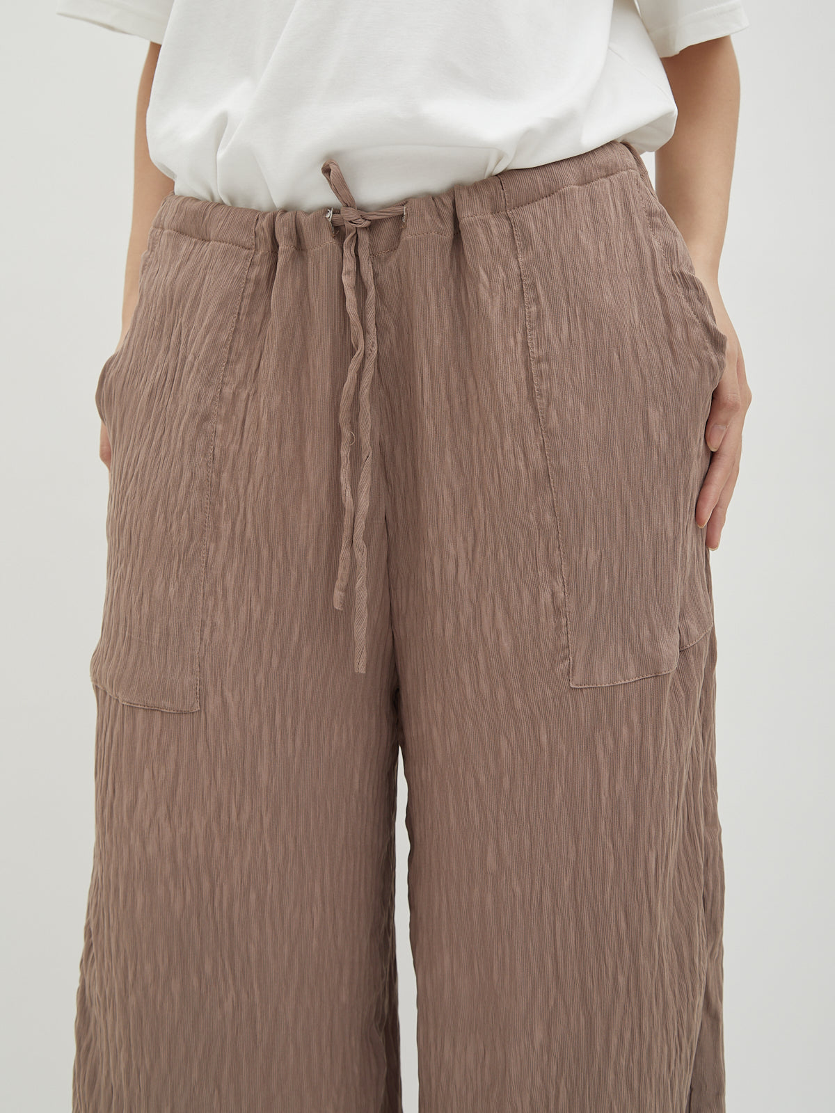 Kalia Drawstring Pants - Velvet at Bobo