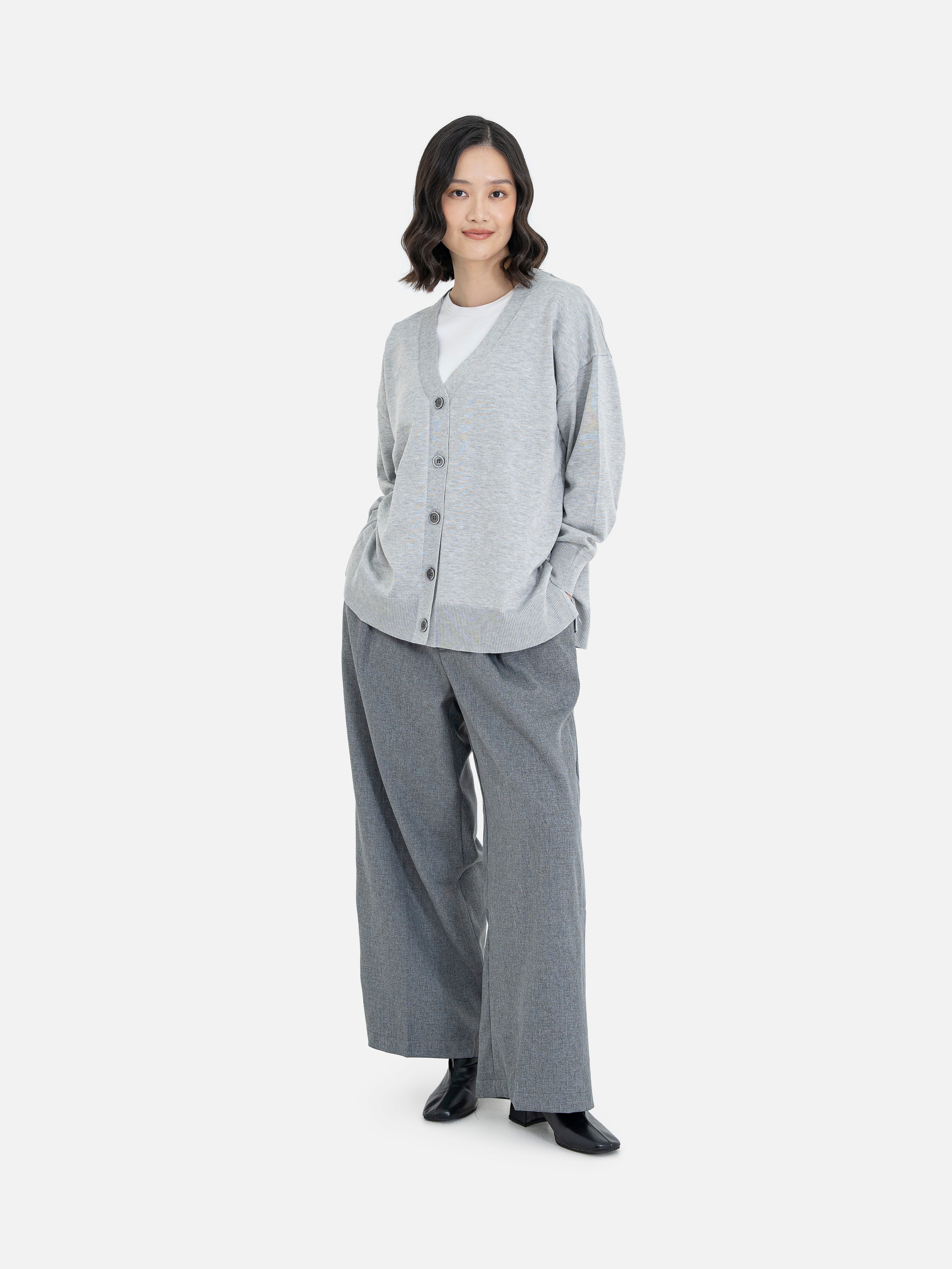 Kanami Loose V-Neck Cardigan