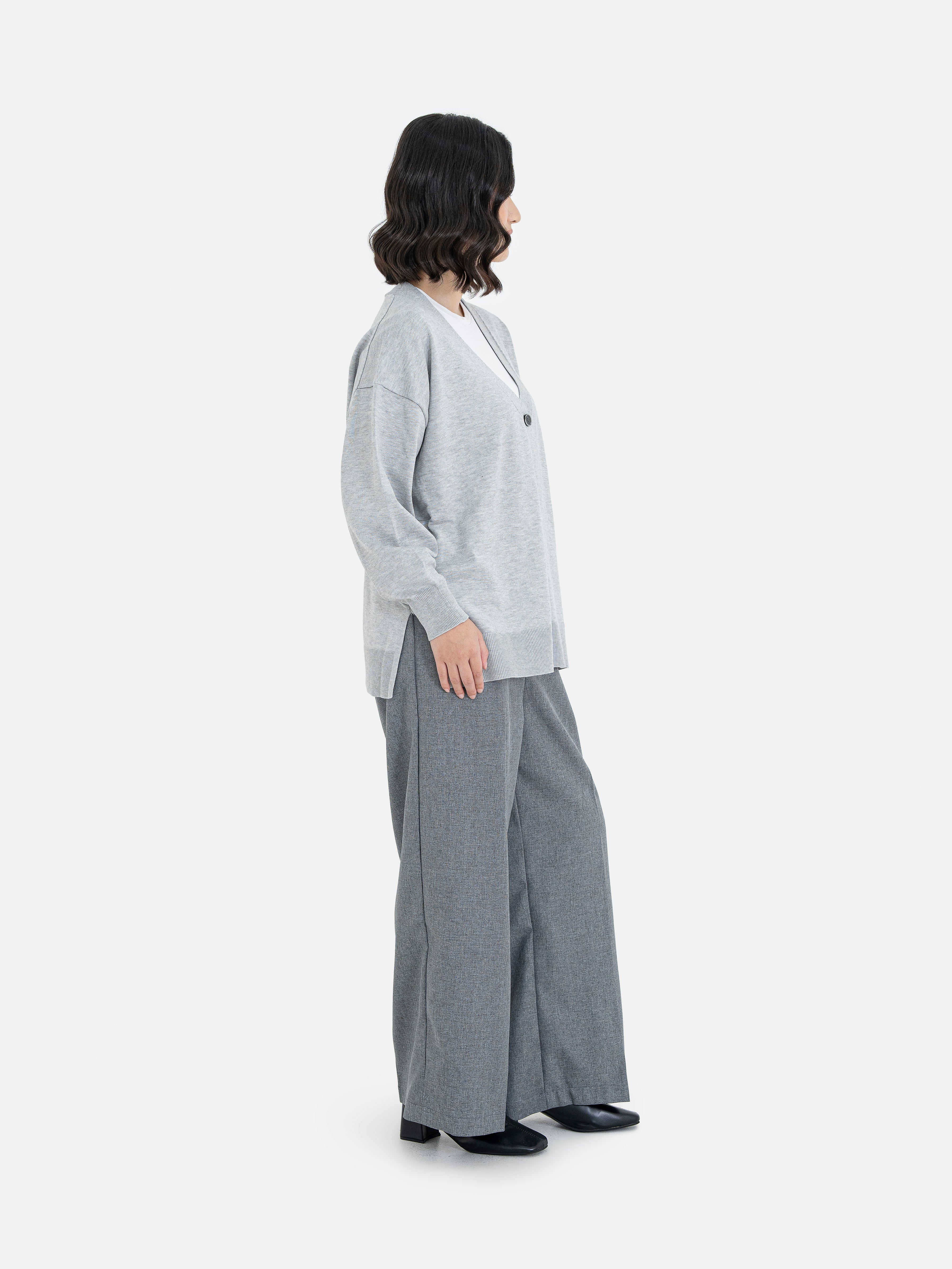 Kanami Loose V-Neck Cardigan