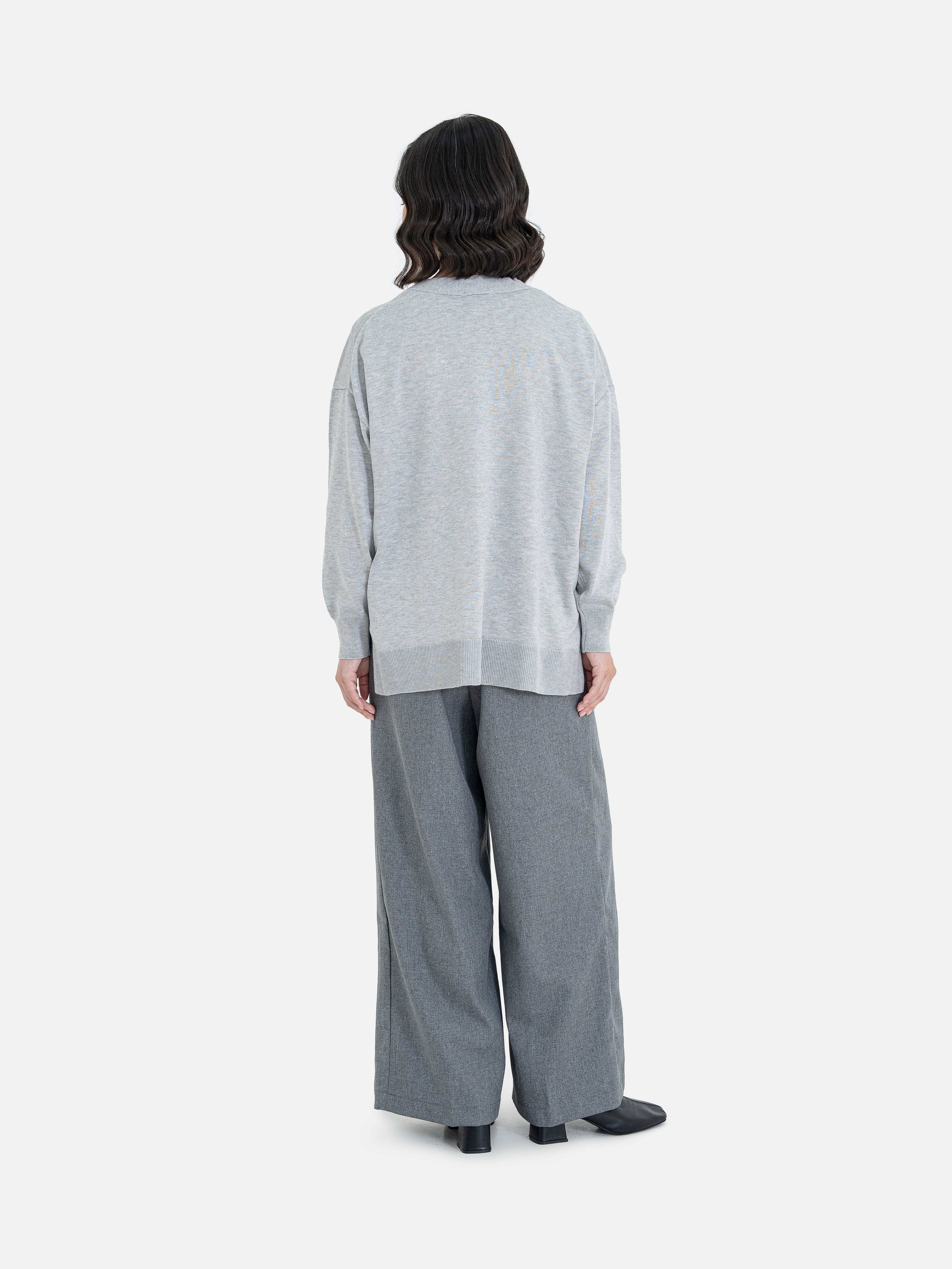 Kanami Loose V-Neck Cardigan