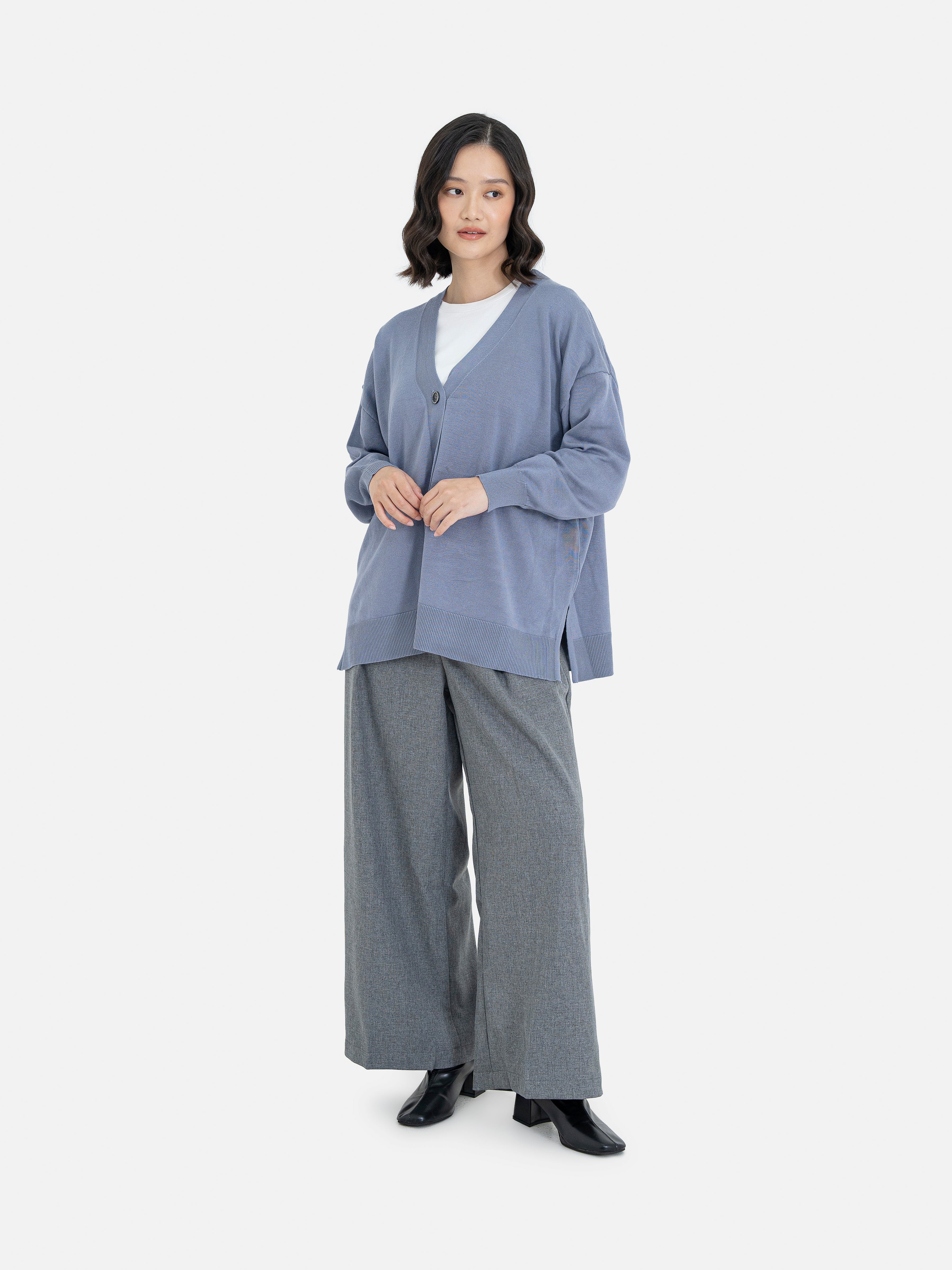 Kanami Loose V-Neck Cardigan