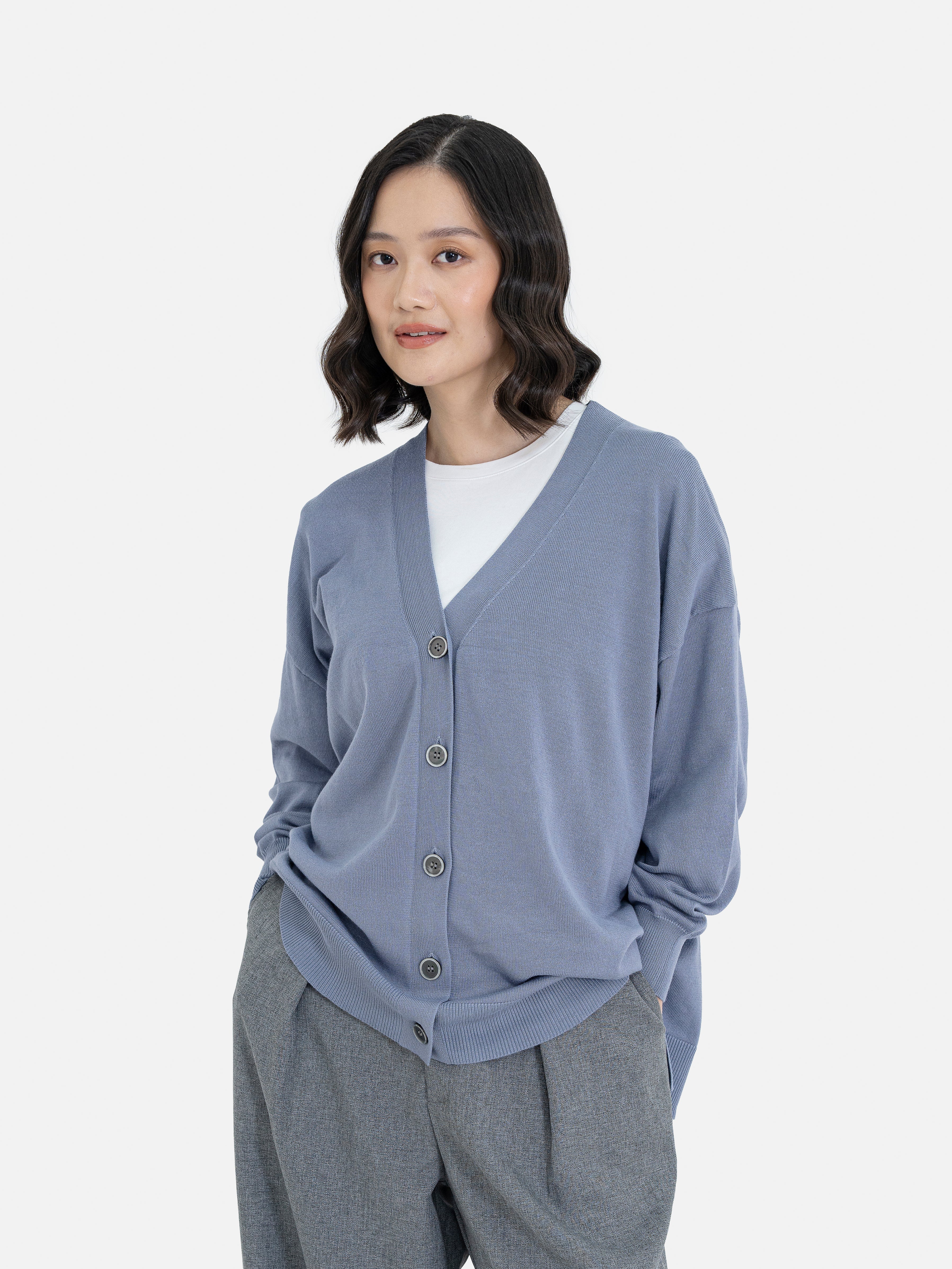 Kanami Loose V-Neck Cardigan