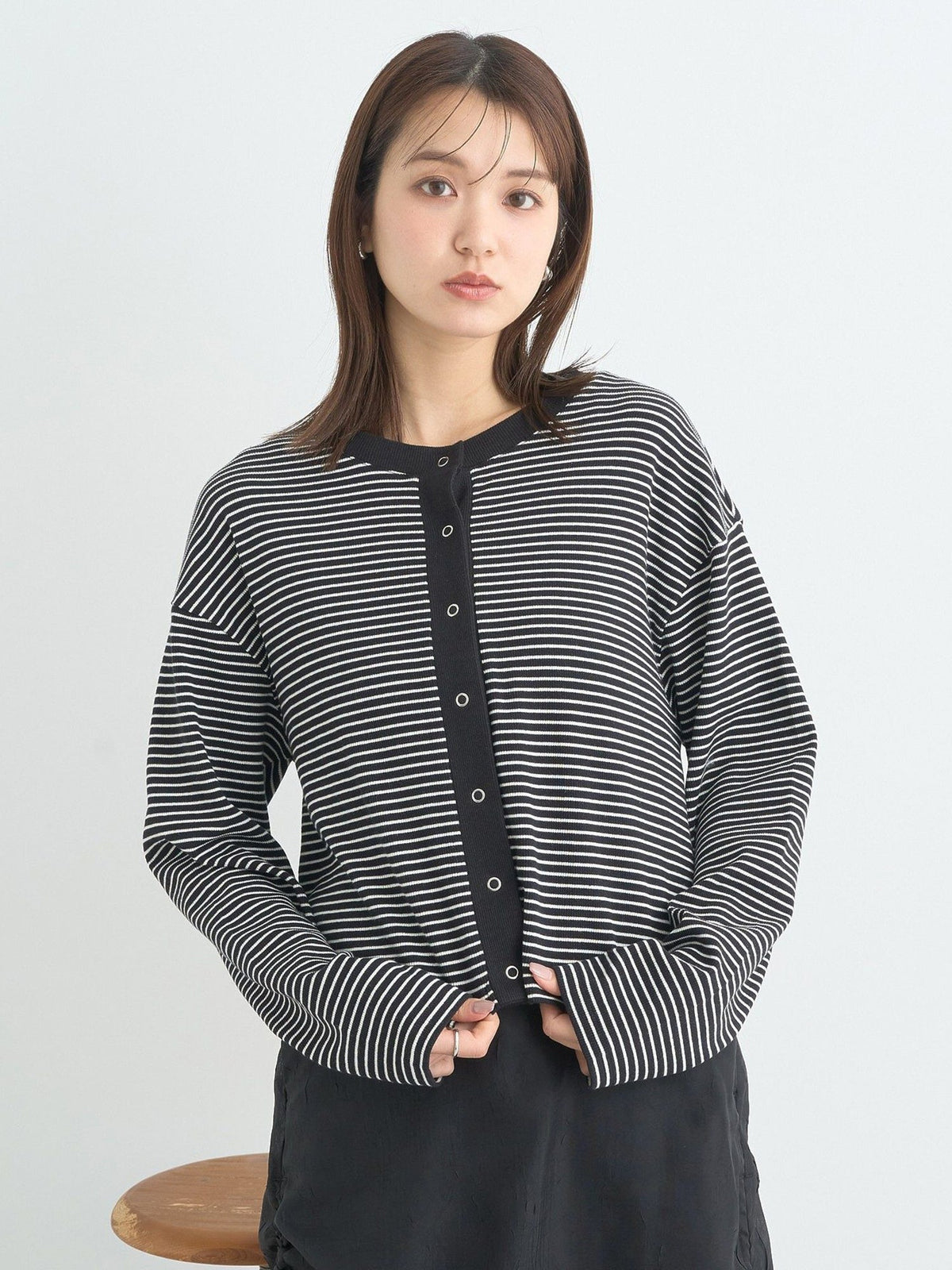 Kanzan Ribbed Cardigan Set