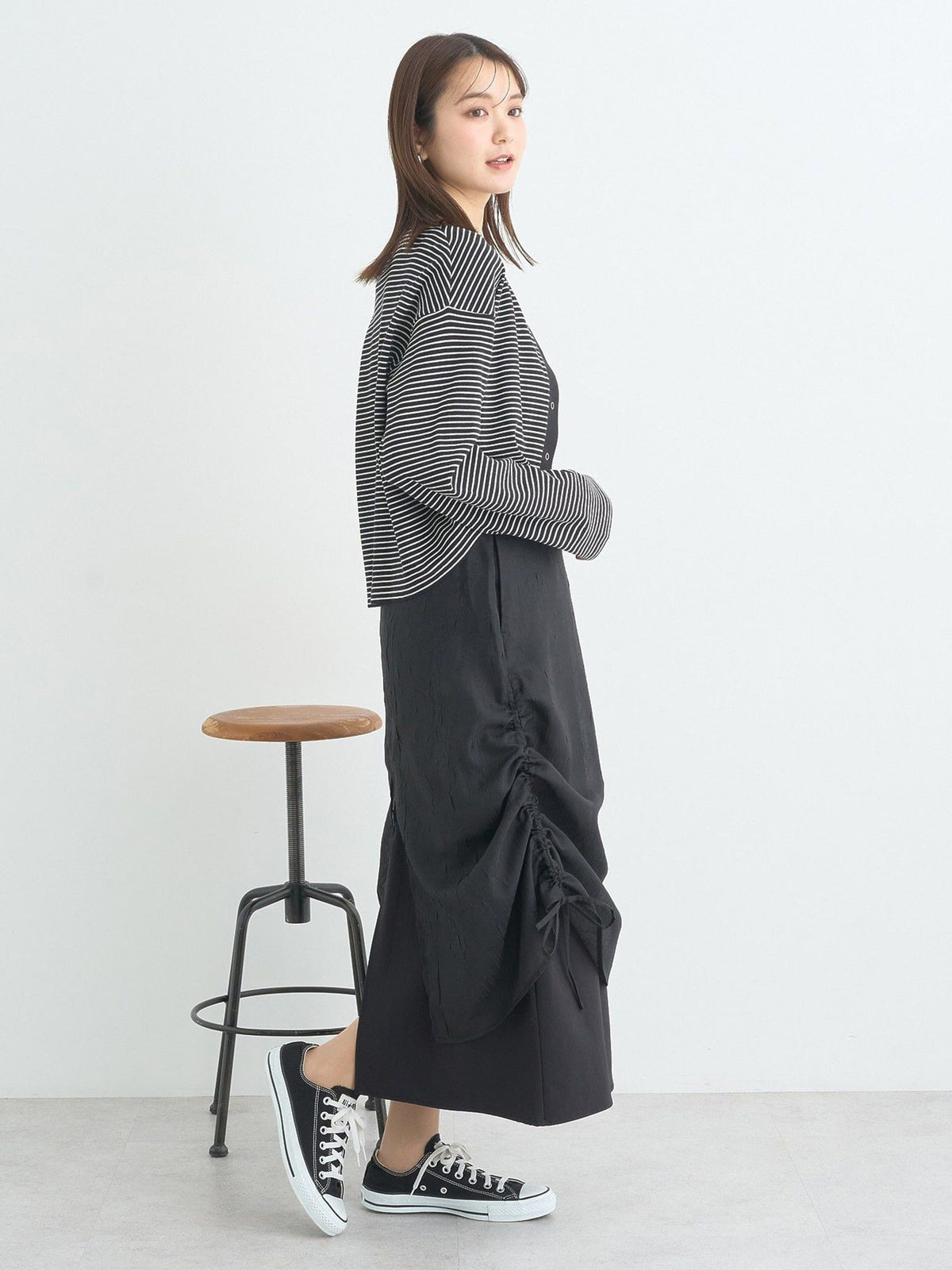 Kanzan Ribbed Cardigan Set