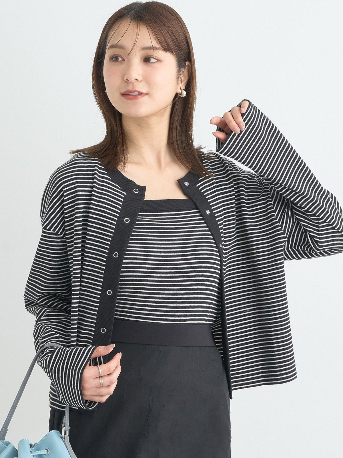 Kanzan Ribbed Cardigan Set