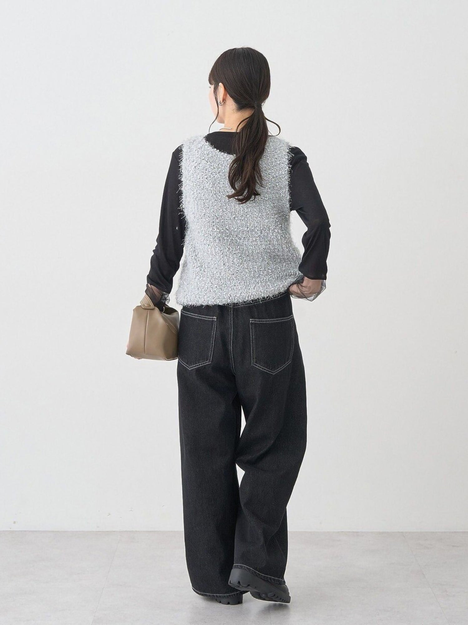 Kenzi Tuck Hook Denim Pants