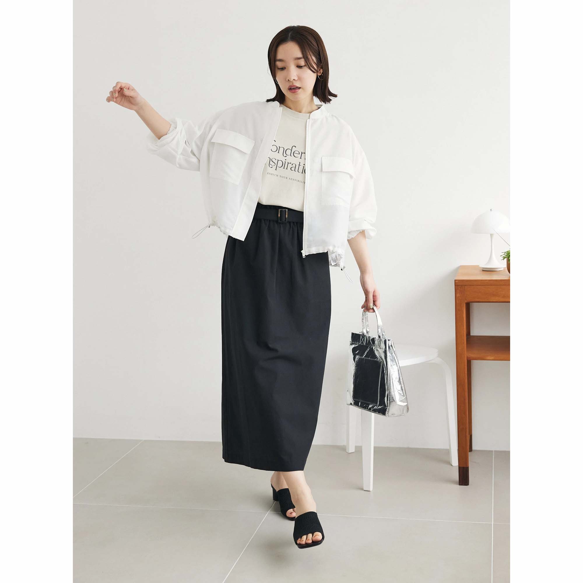 Khansai Buckle Belt Skirt