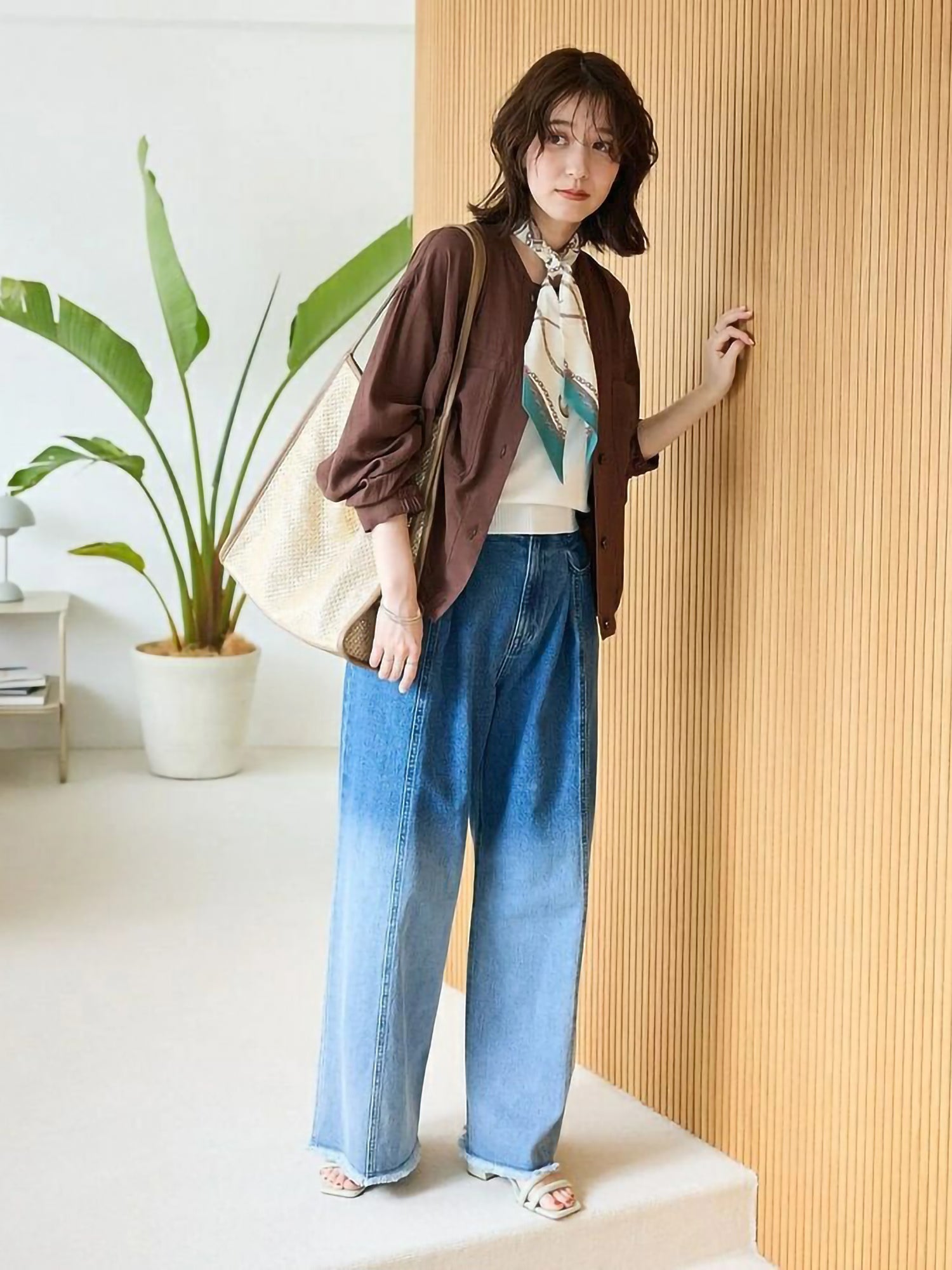 Kiharu Sheer Shirt Blouse