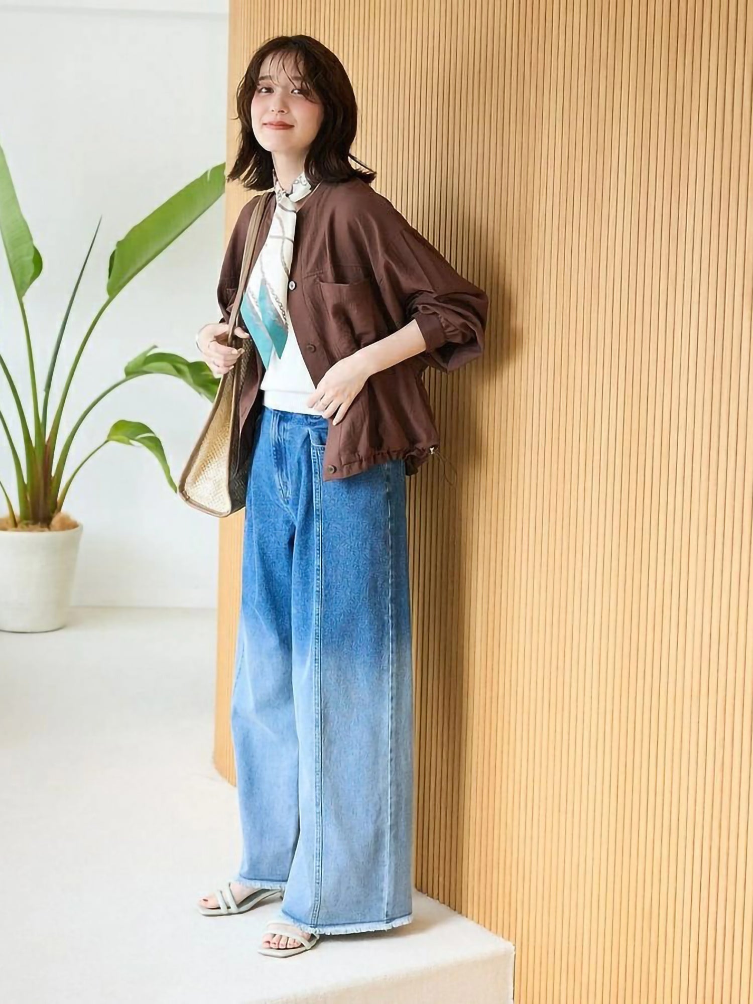 Kiharu Sheer Shirt Blouse