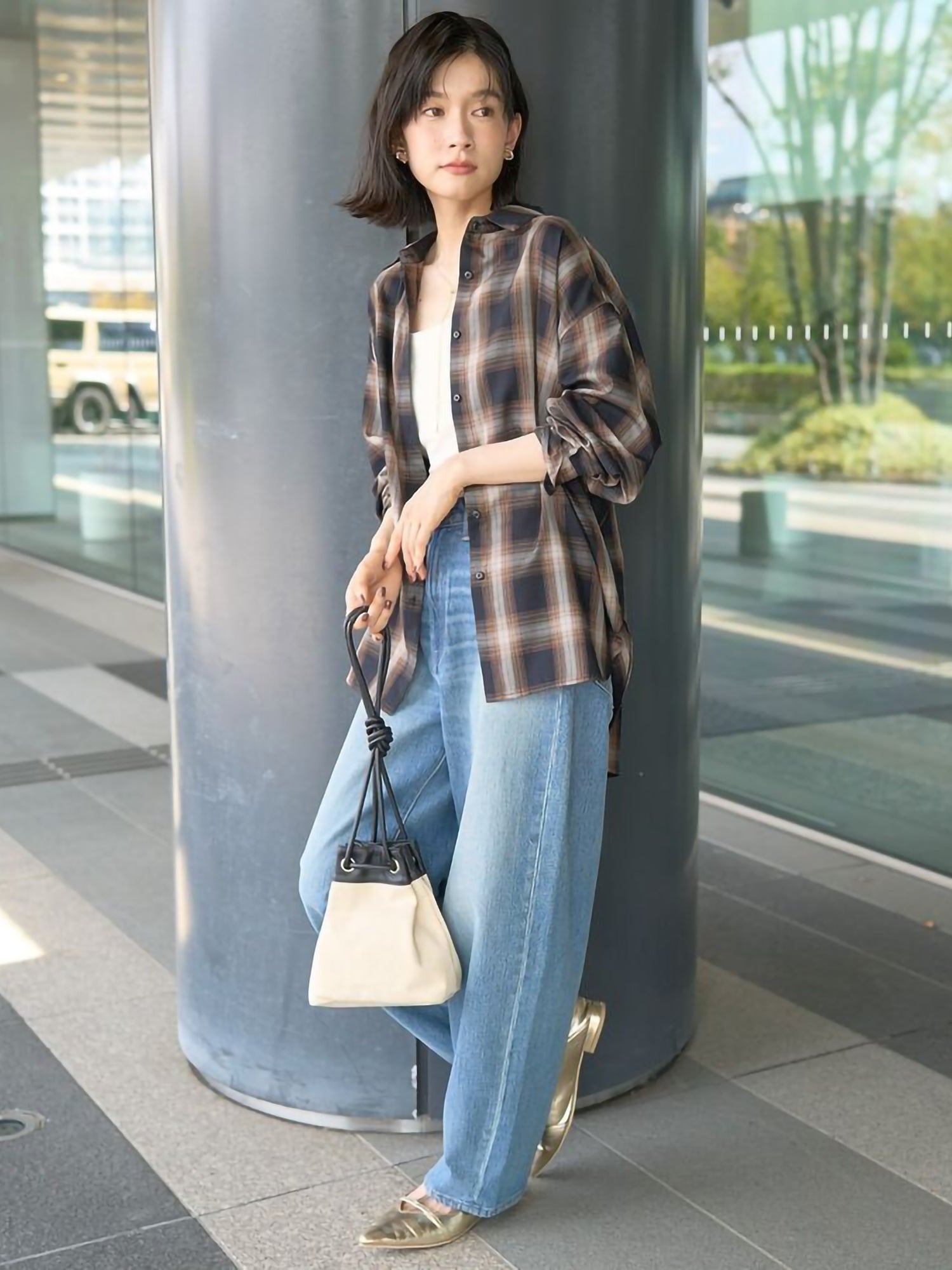 Kirika Check shirt