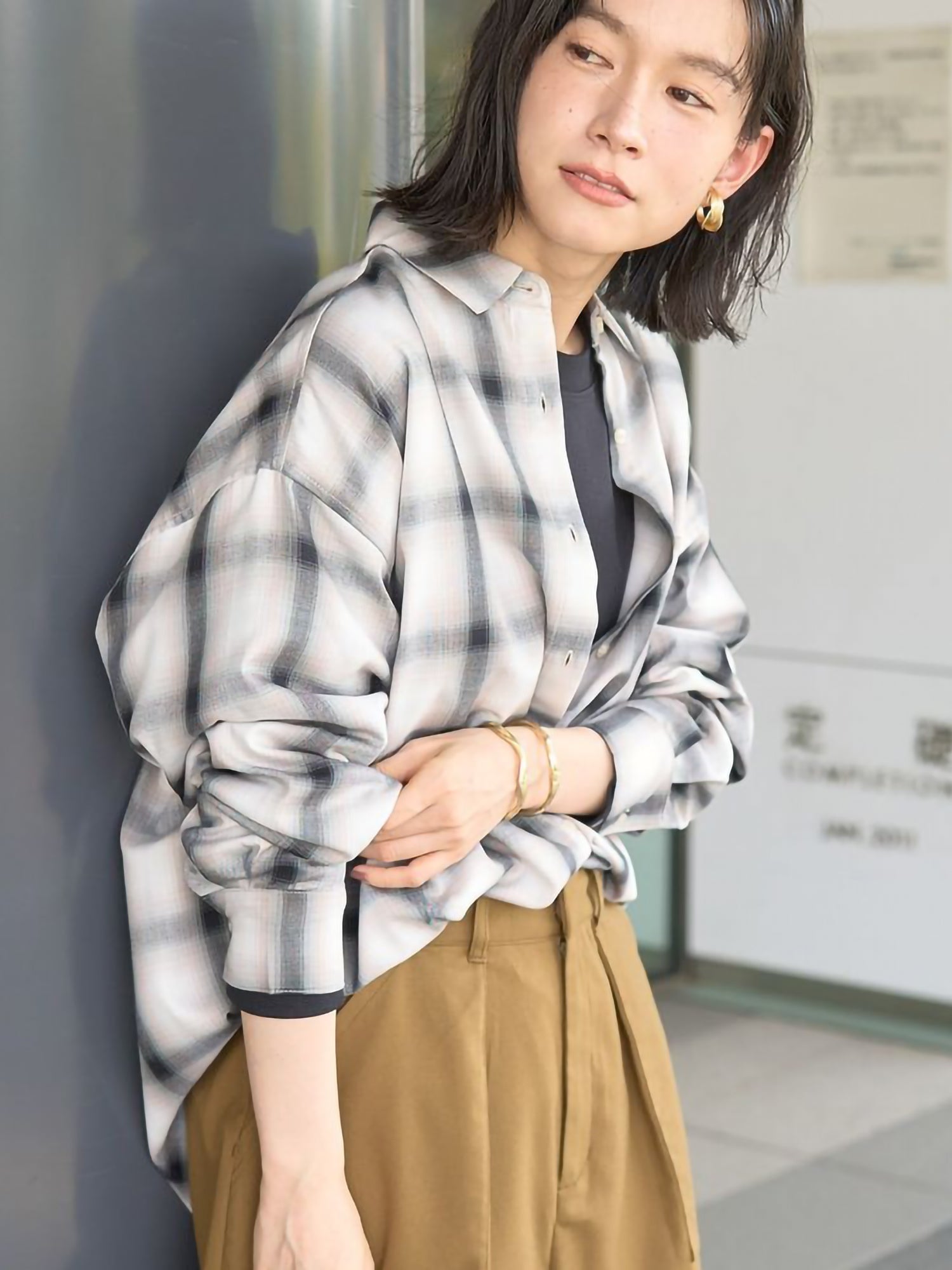 Kirika Check shirt