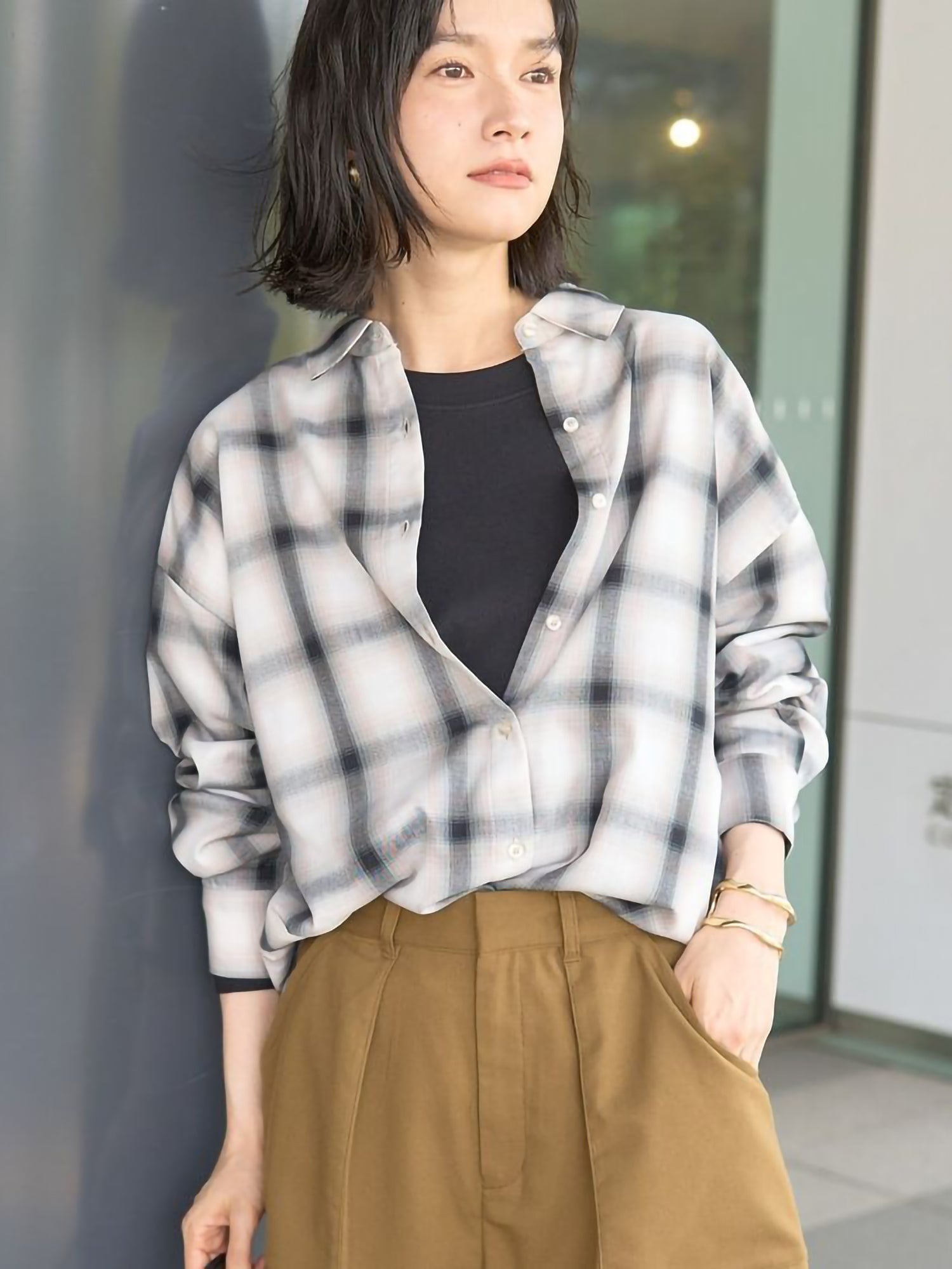 Kirika Check shirt
