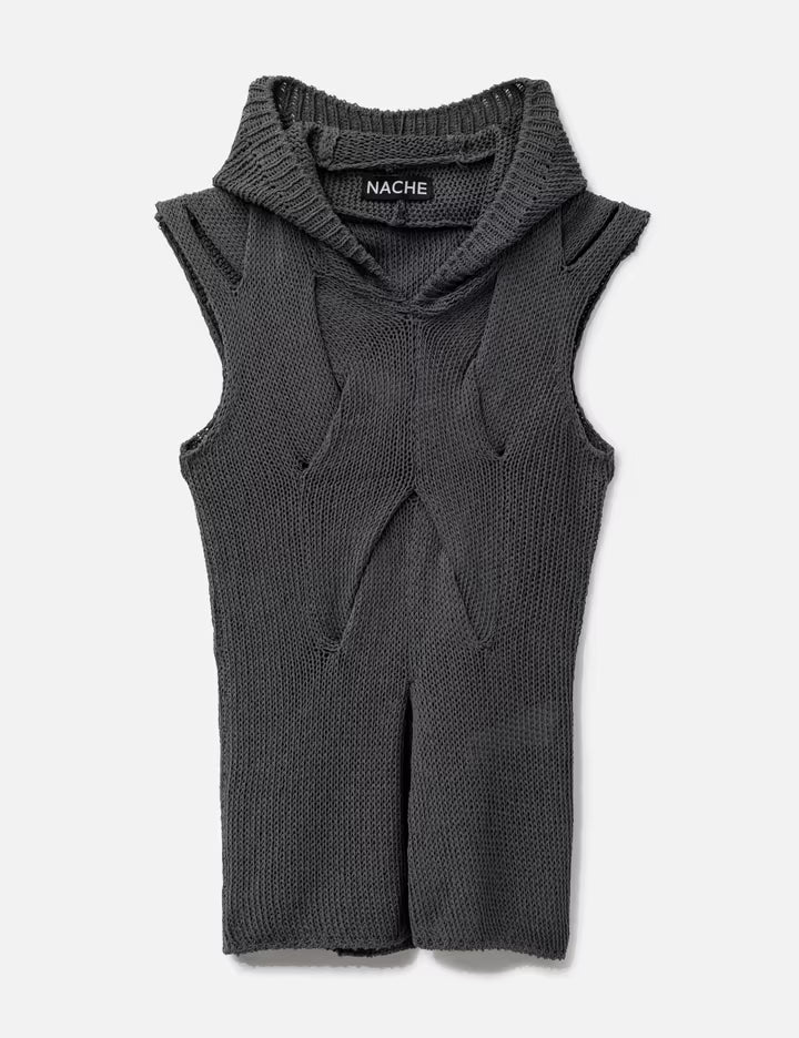 Out In Knitted Sleeveless