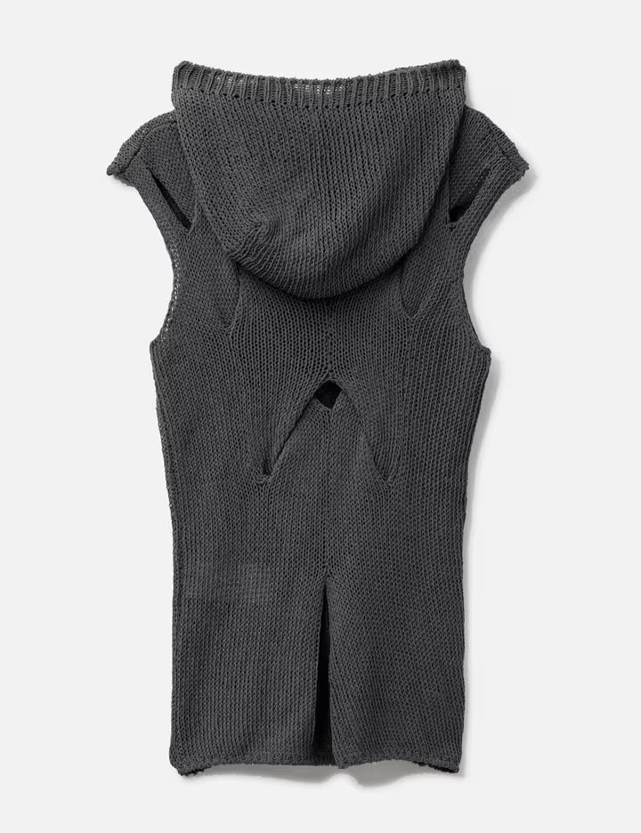 Out In Knitted Sleeveless