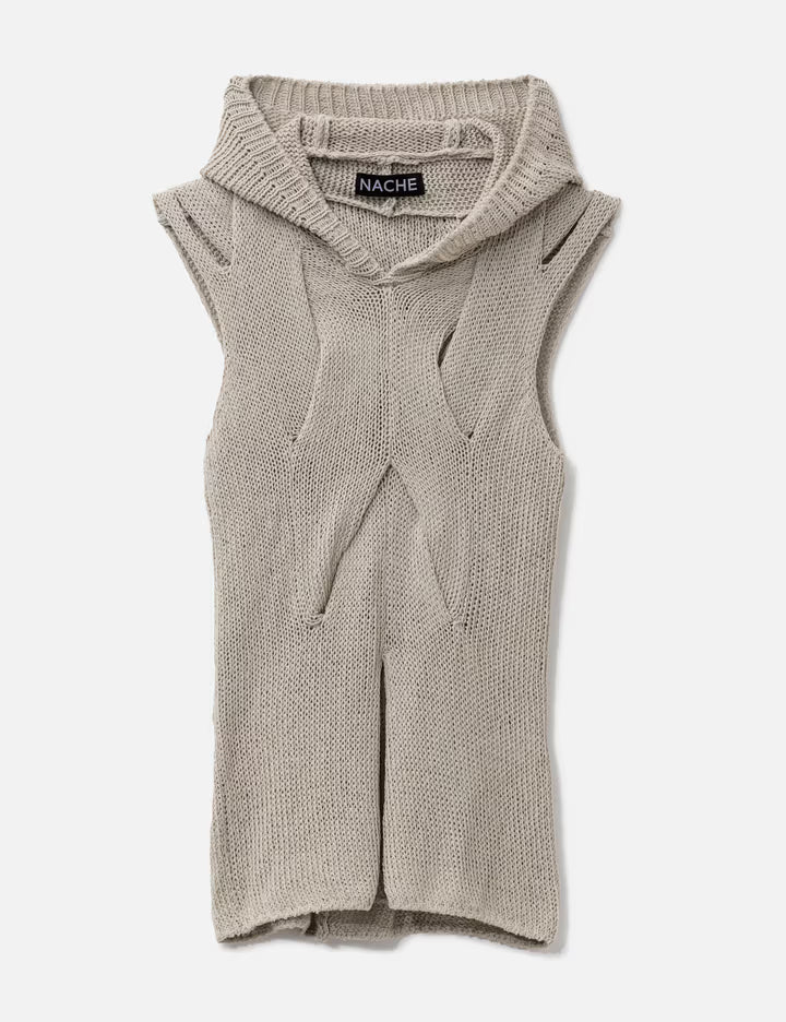 Out In Knitted Sleeveless