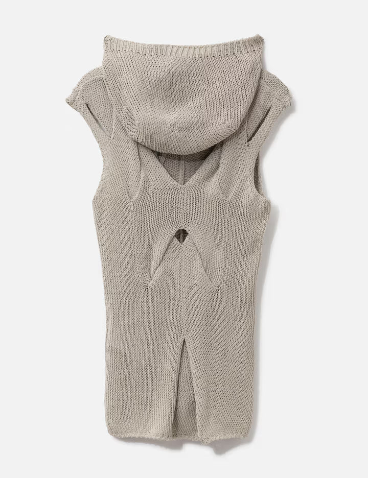 Out In Knitted Sleeveless