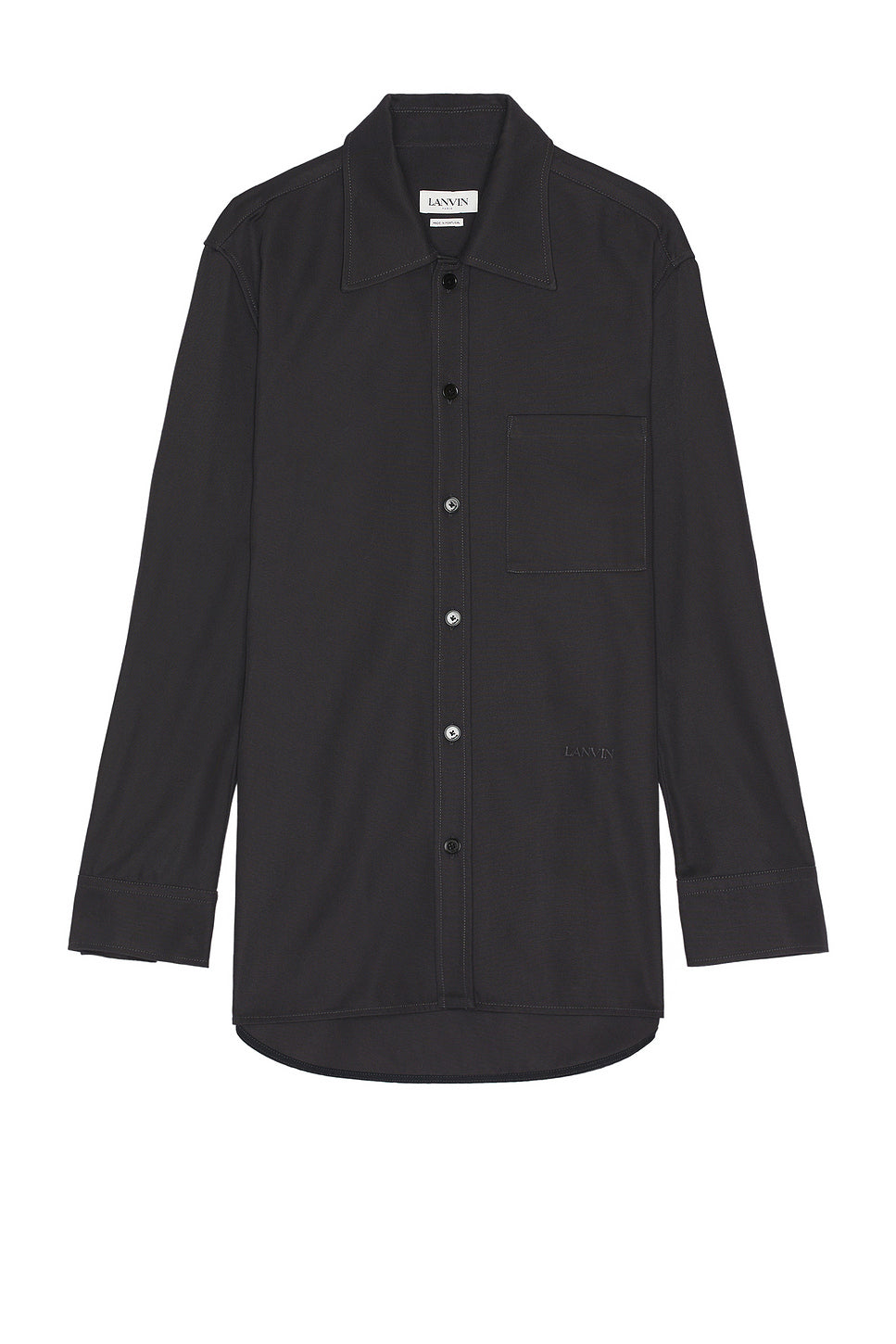 Twisted Cocoon Overshirt Shacket