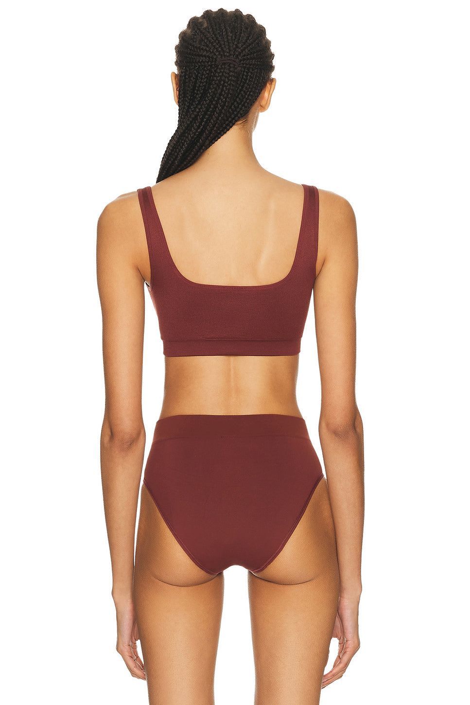 High Sculpt Ribbed Bra