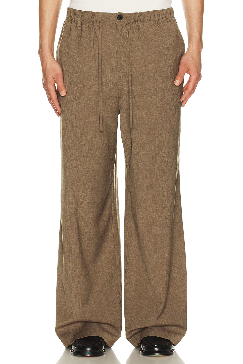 Elasticized Wide Pants