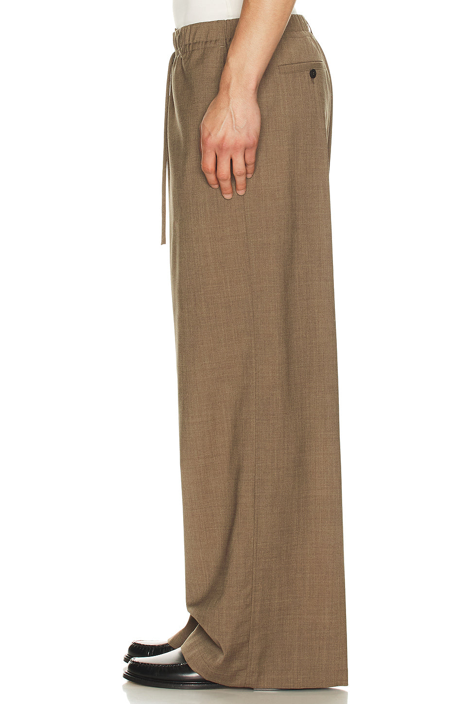 Elasticized Wide Pants