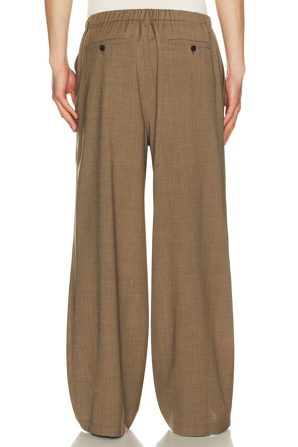 Elasticized Wide Pants