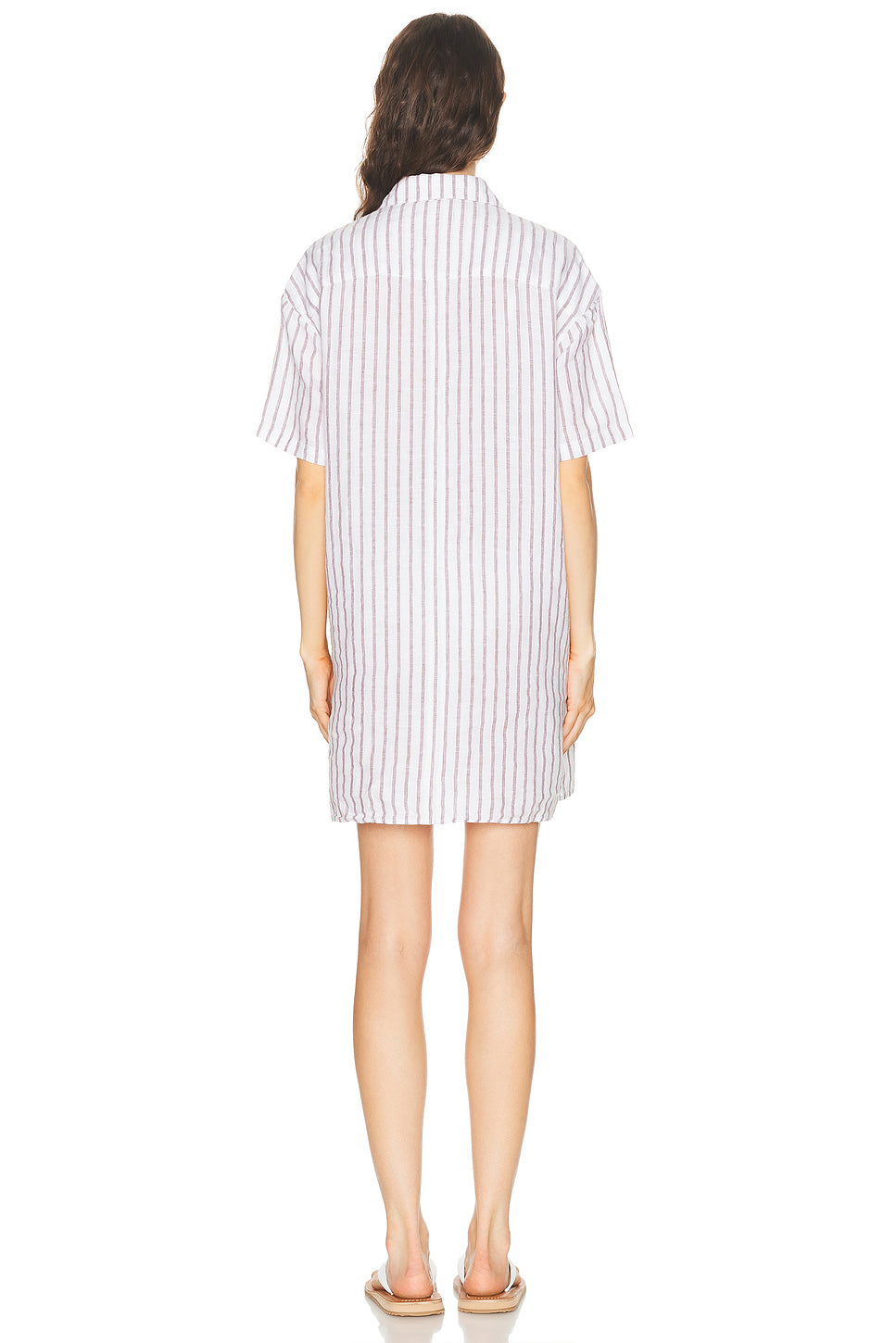 Getaway Shirt Mini Dress