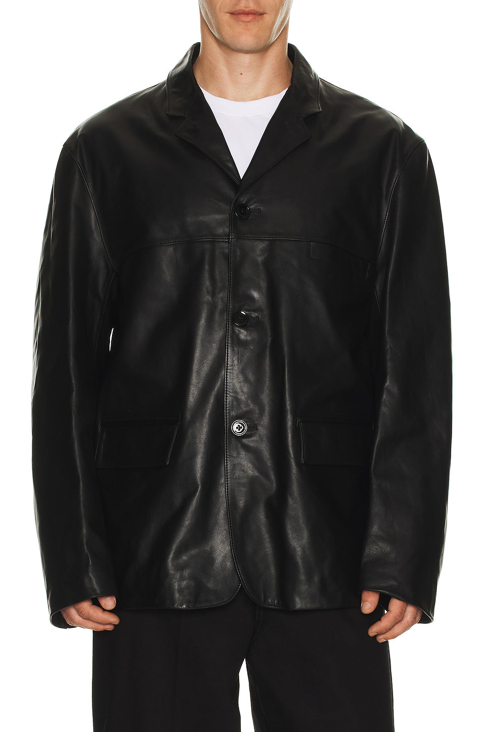 Nappa Lamb Leather Sb Jacket